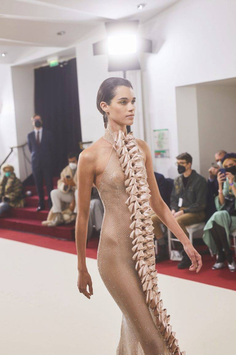  - Au premier rang du défilé Alexis Mabille haute couture printemps-été 2022