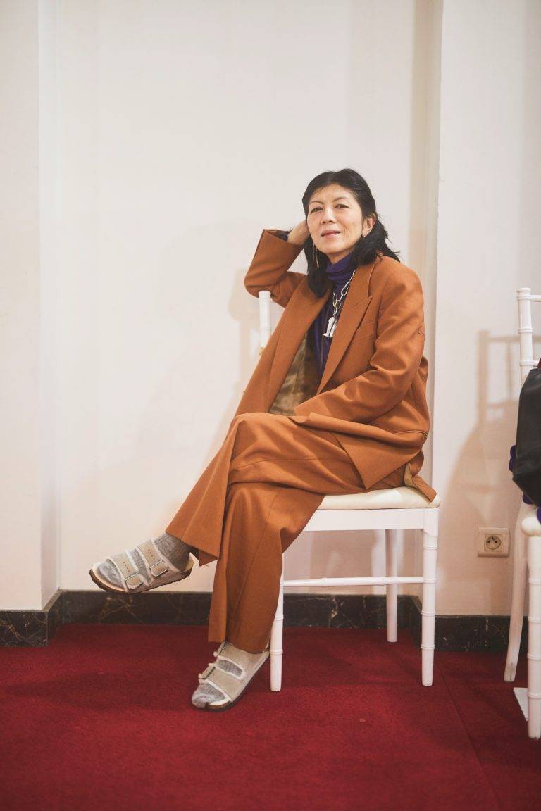 Au premier rang du défilé Alexis Mabille haute couture printemps-été 2022