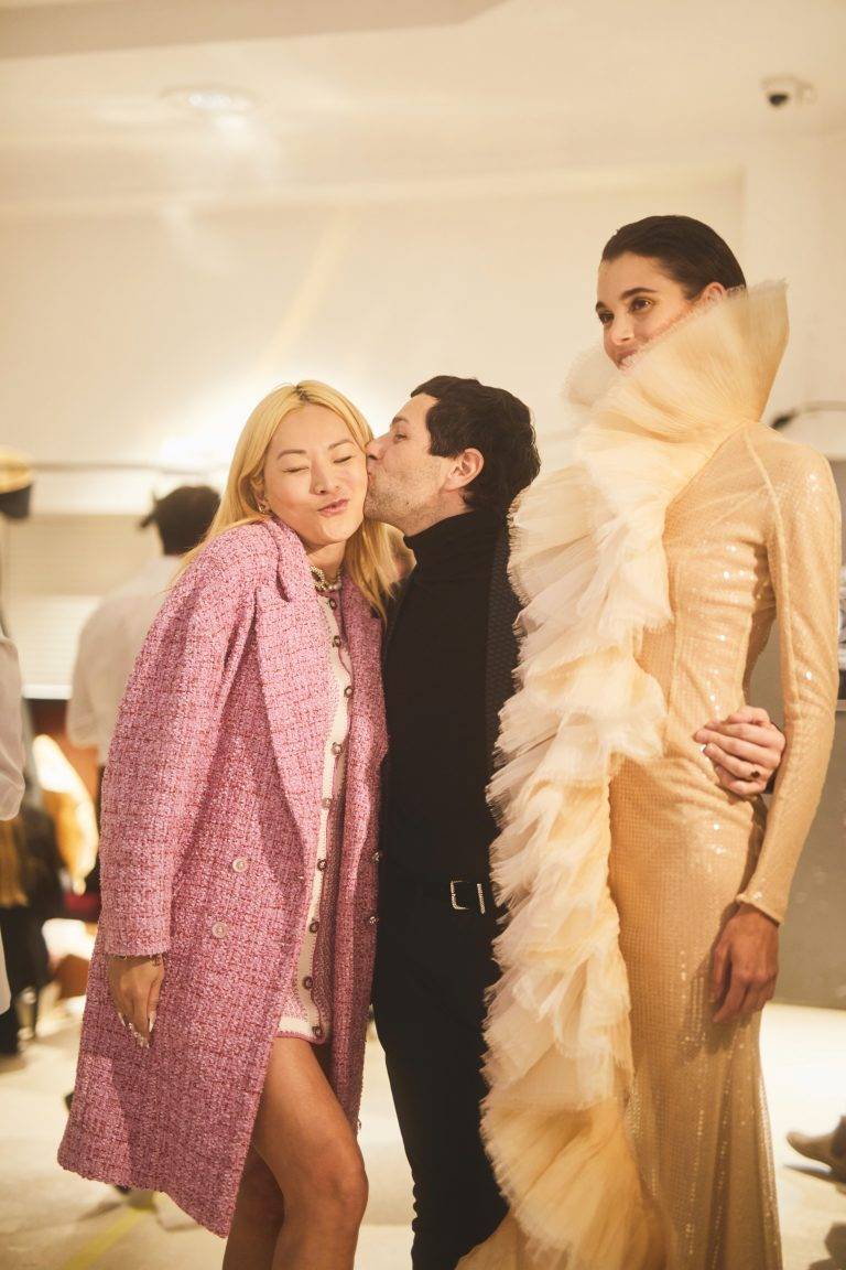  - Au premier rang du défilé Alexis Mabille haute couture printemps-été 2022