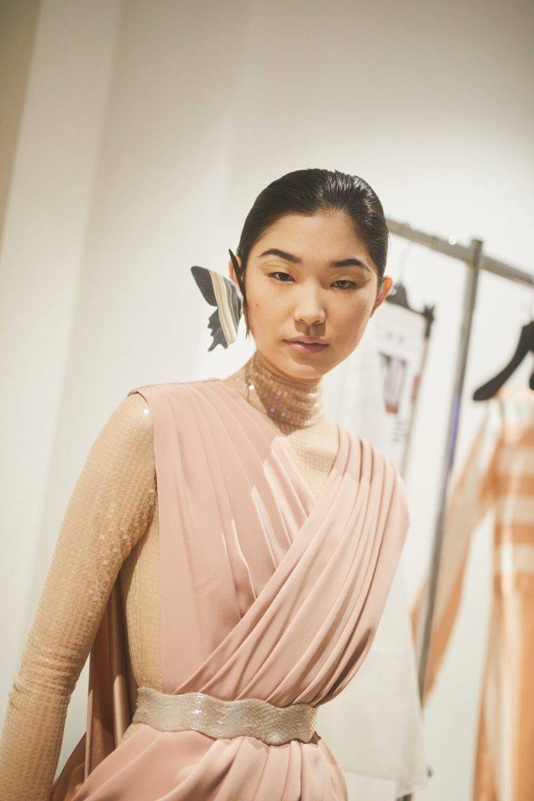Au premier rang du défilé Alexis Mabille haute couture printemps-été 2022