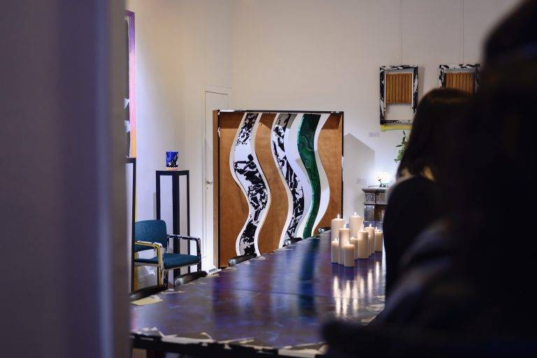 Rupture & Associés expose le mobilier upcyclé de Polcha