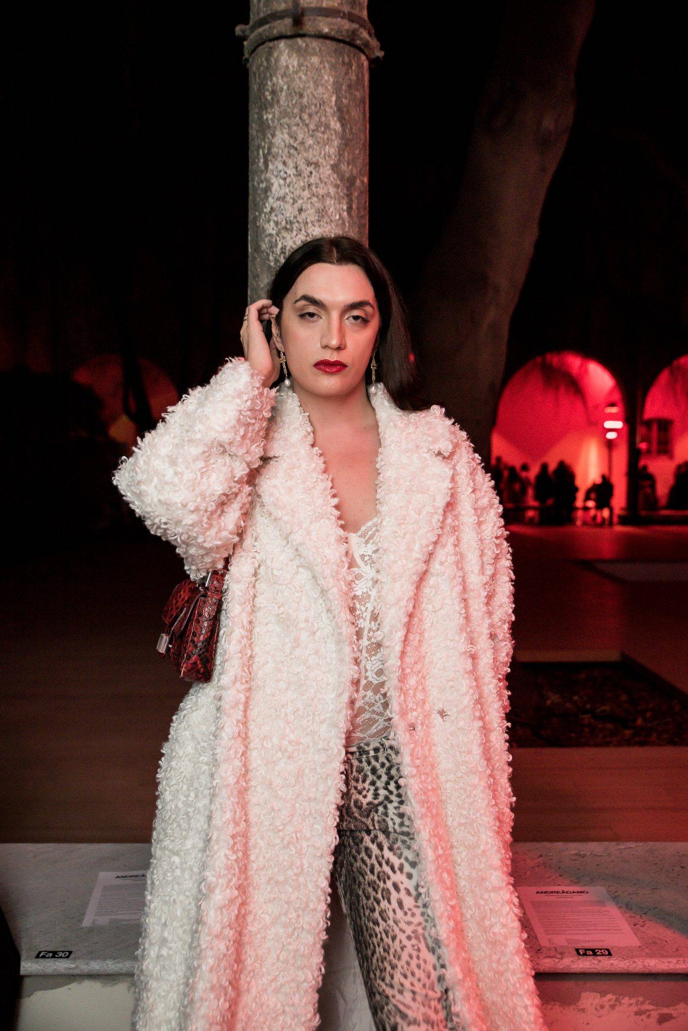  - Vittoria Ceretti and Tess McMillan walk for ANDREĀDAMO in Milan