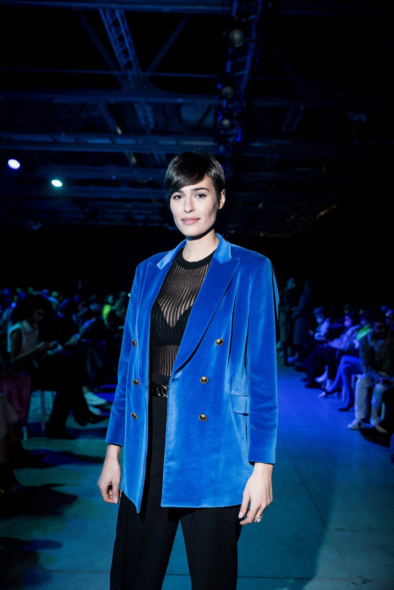  - Lauren Wasser walks for ANNAKIKI Fall/Winter 2022-23