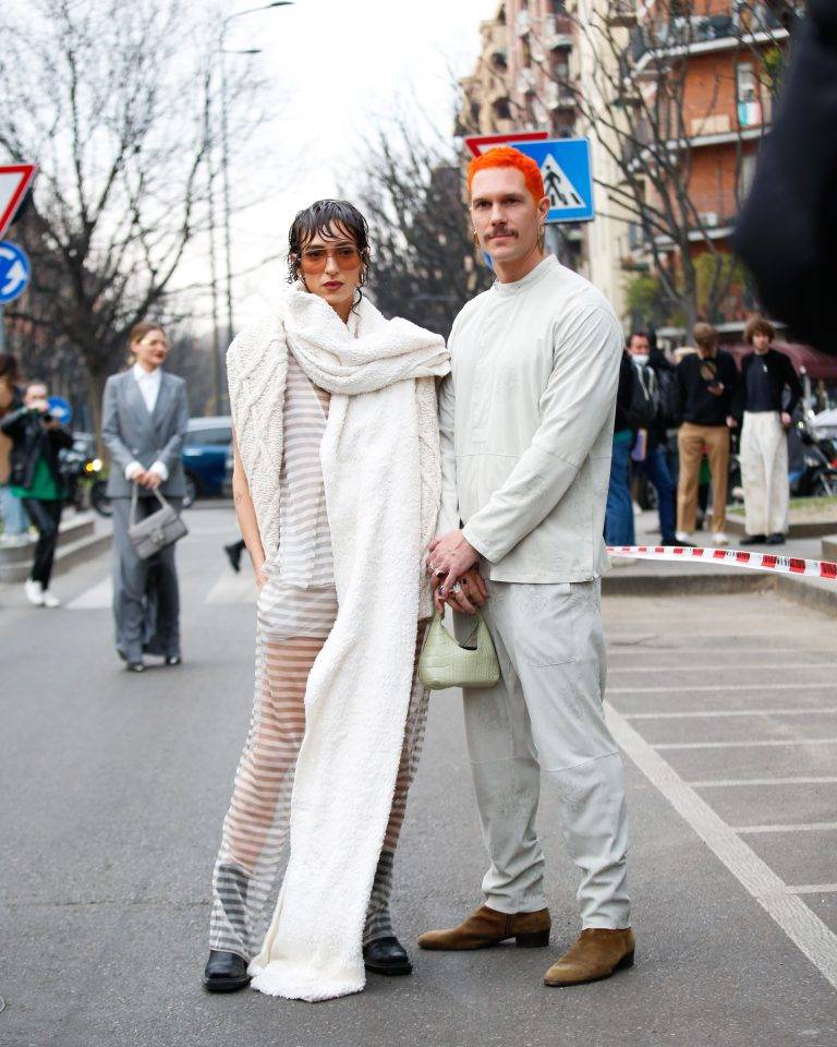  - Le meilleur du streetstyle vu à la Milan Fashion Week automne-hiver 2022/23