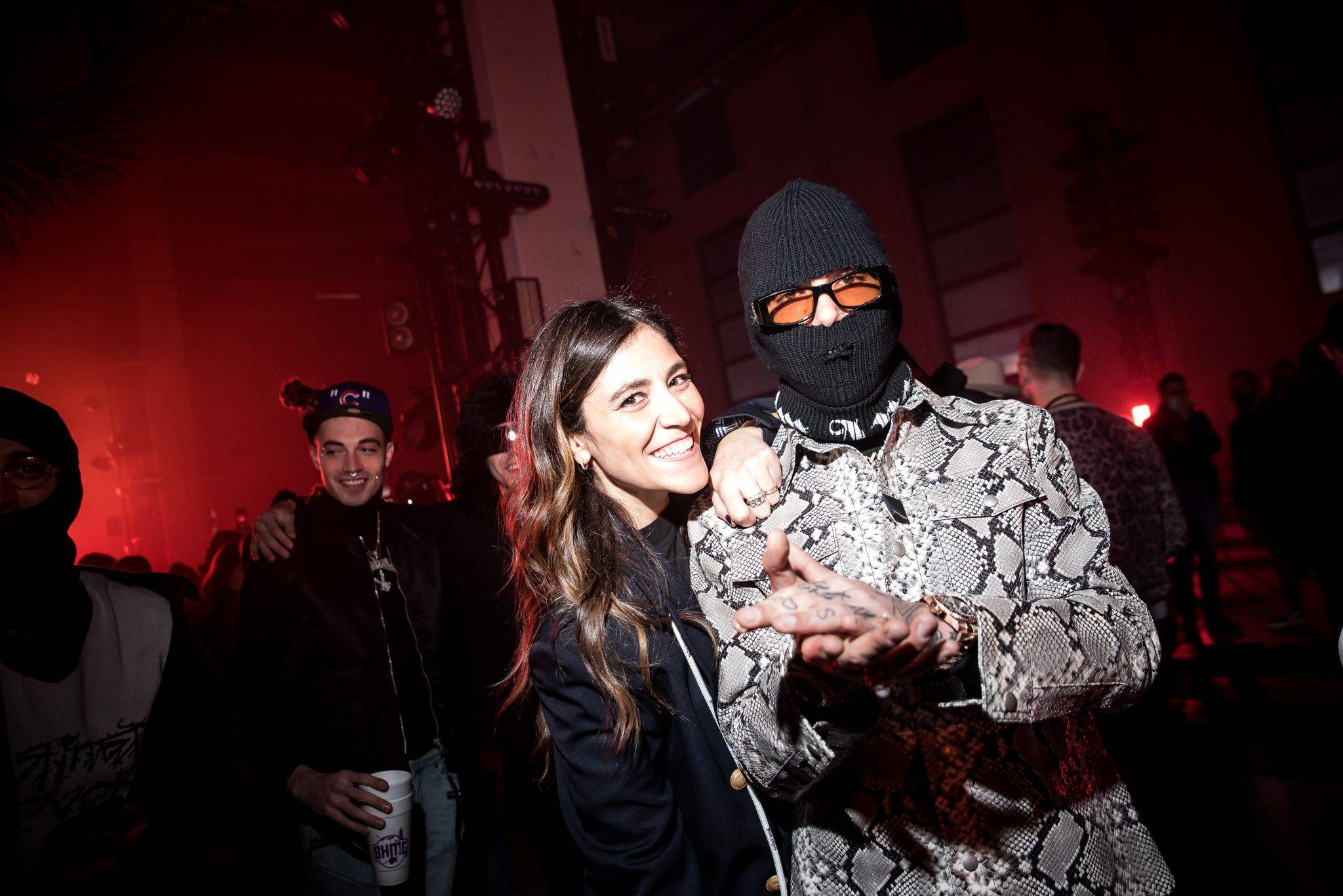  - Sitting front row at Palm Angels Fall/Winter 2022-23