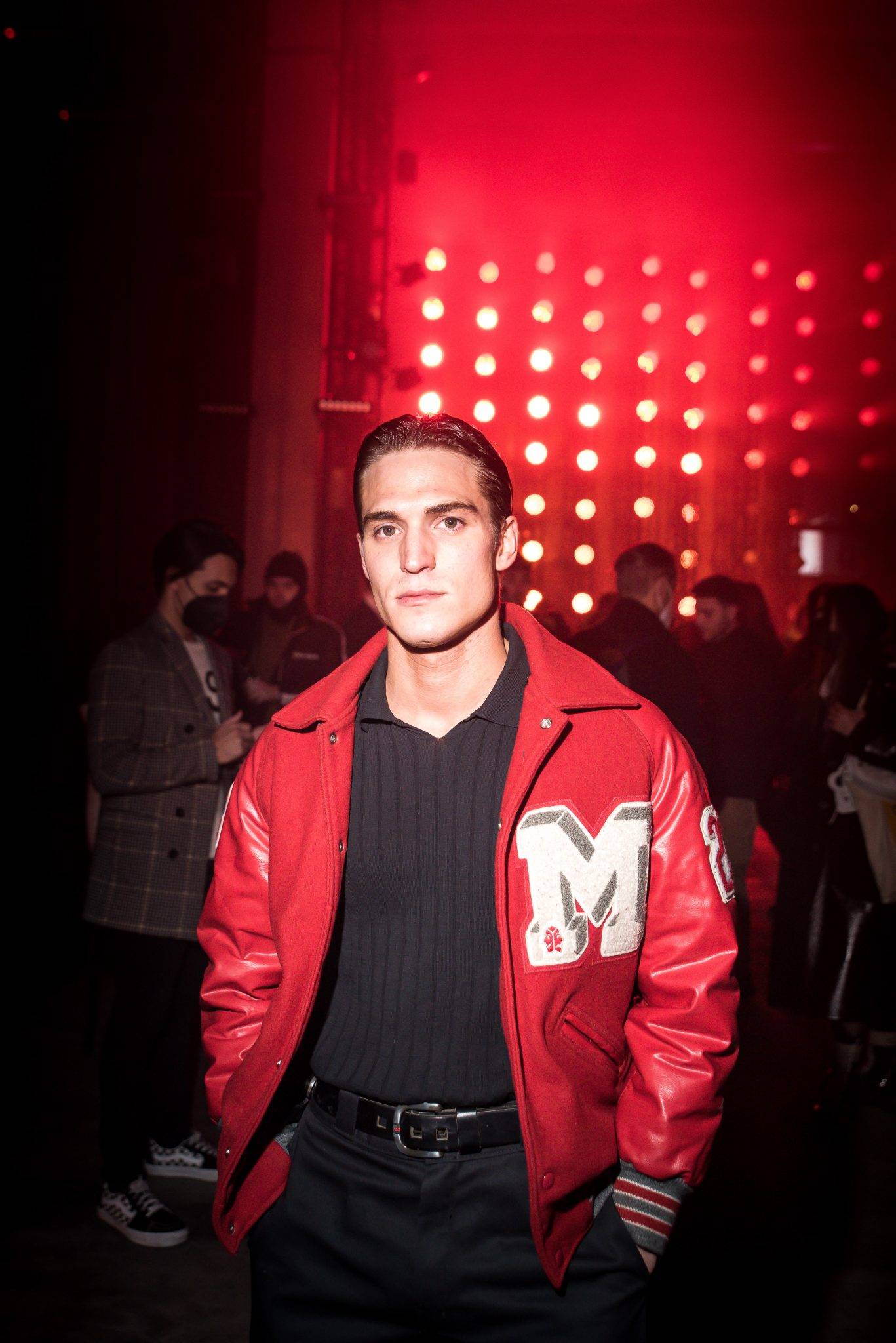  - Sitting front row at Palm Angels Fall/Winter 2022-23