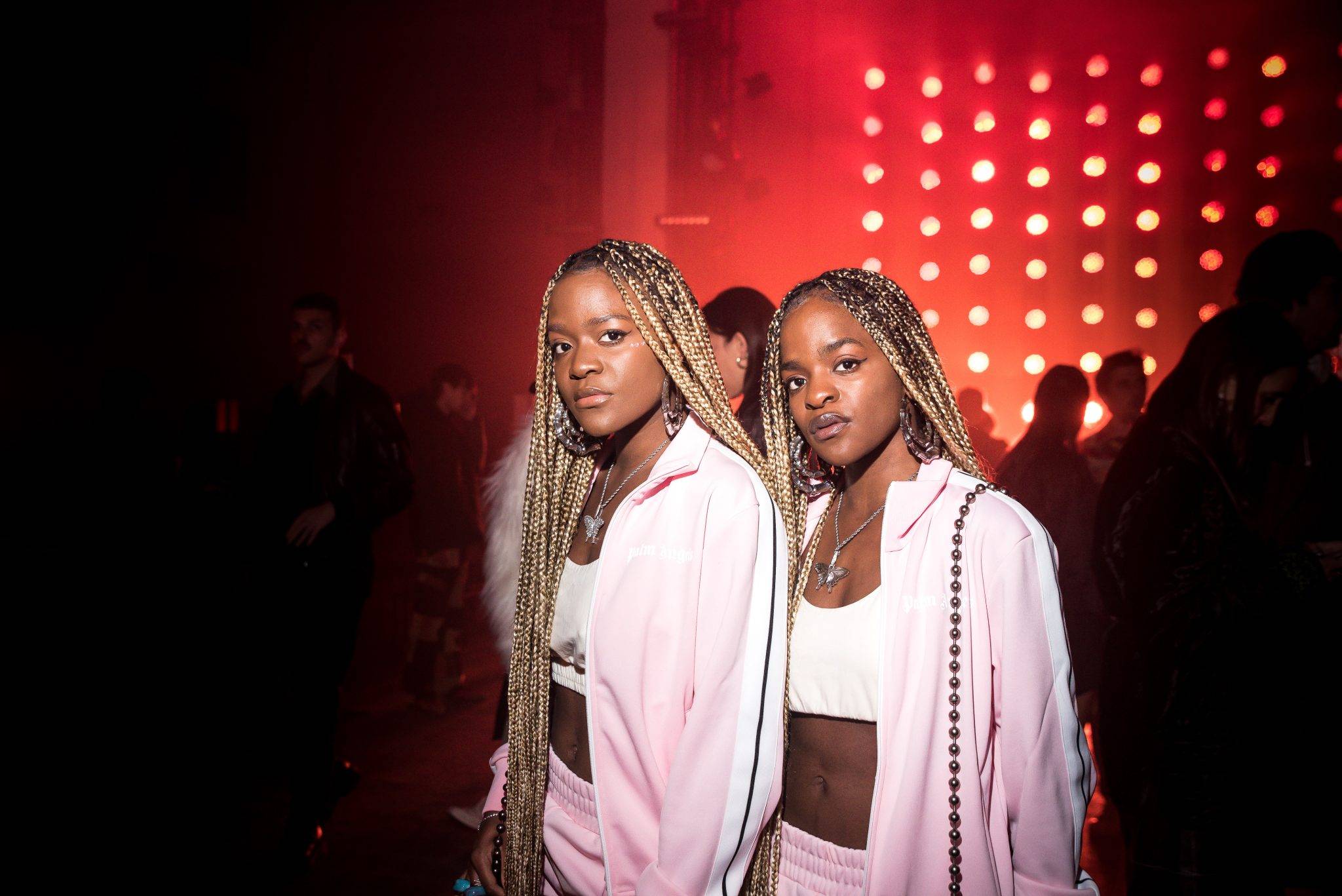 - Sitting front row at Palm Angels Fall/Winter 2022-23