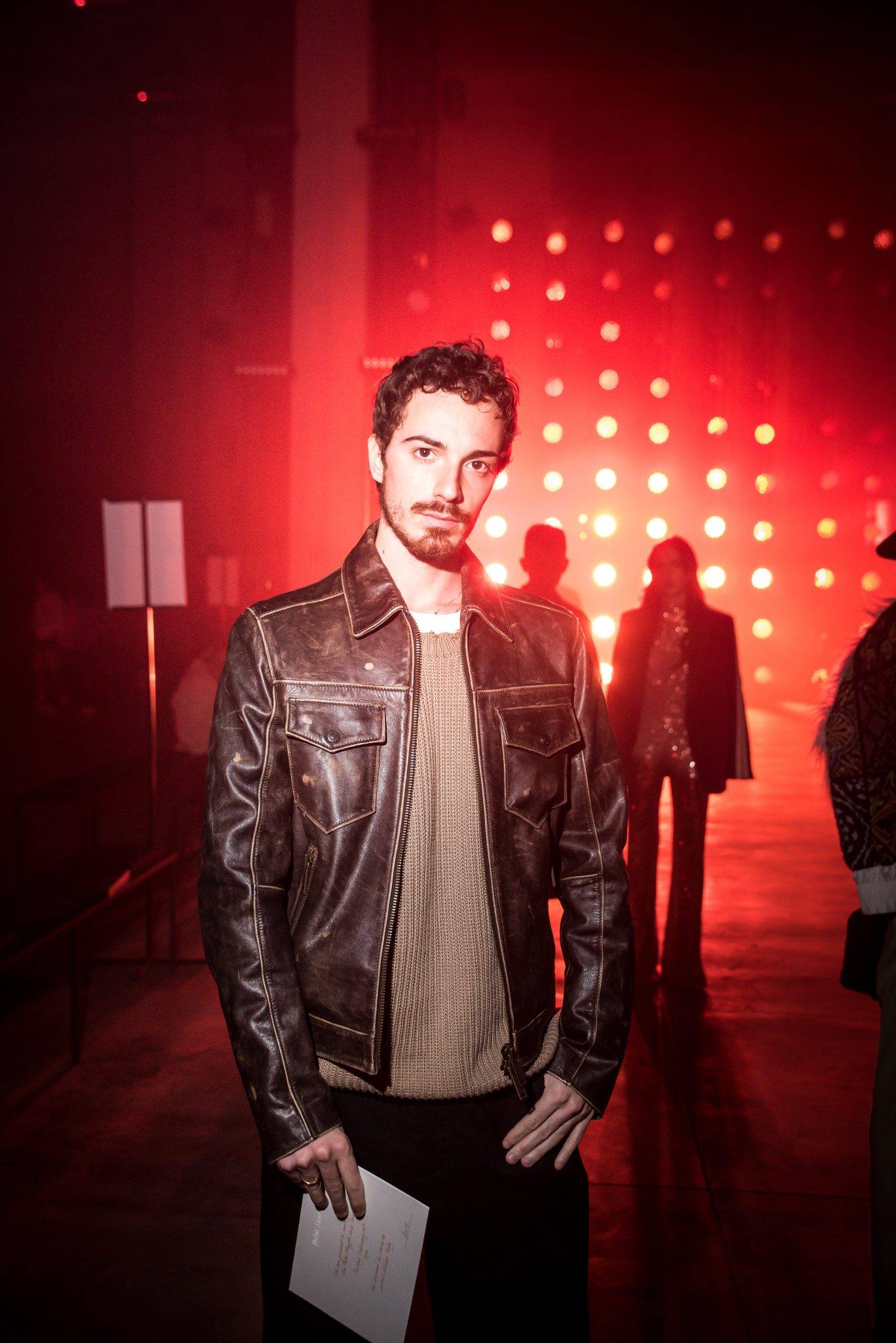  - Sitting front row at Palm Angels Fall/Winter 2022-23