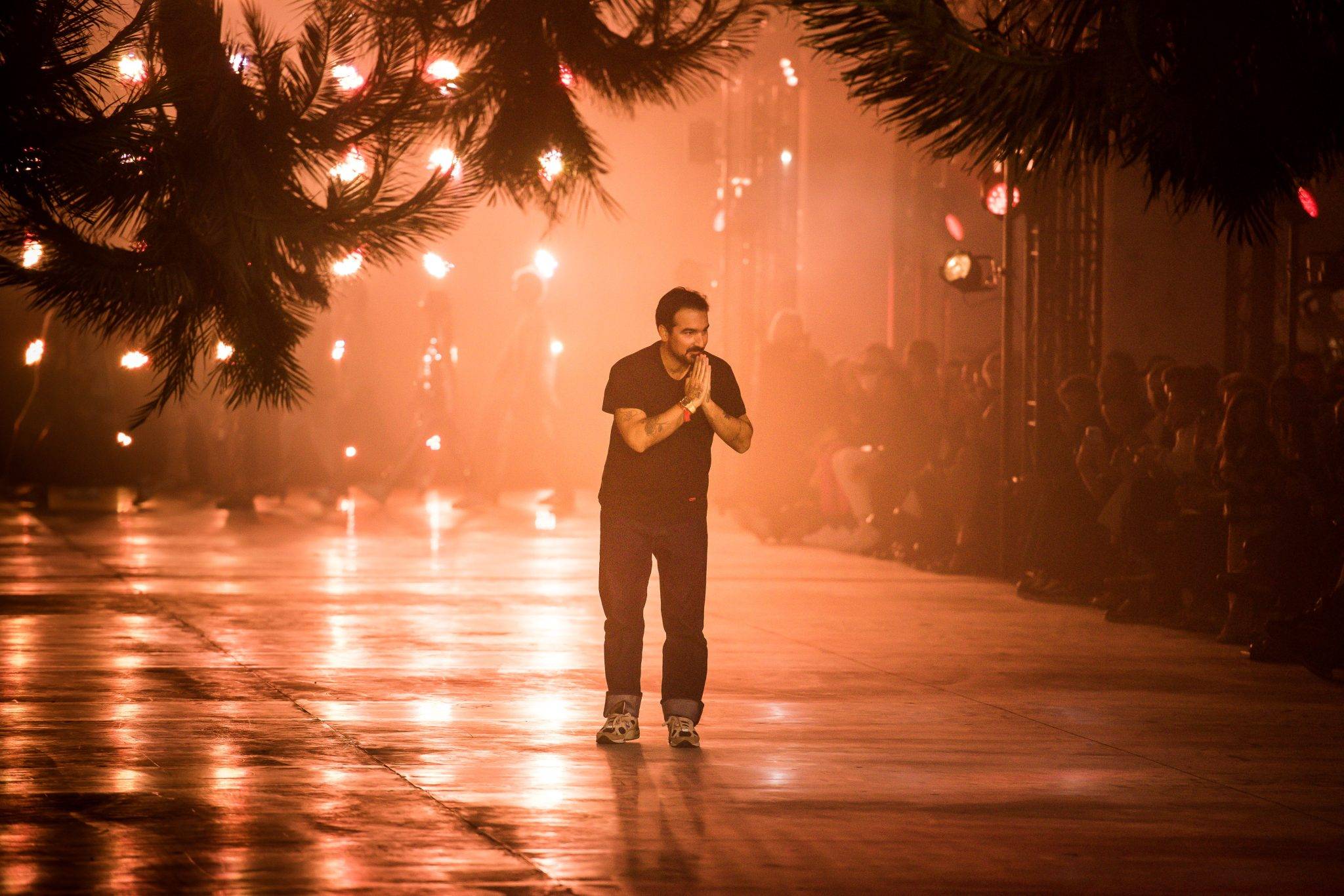  - Au premier rang du défilé Palm Angels automne-hiver 2022/23