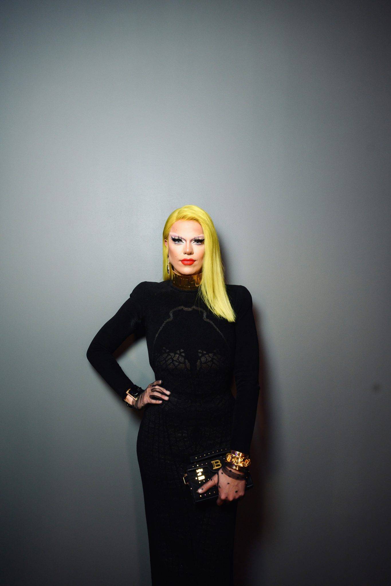  - Jean Paul Gaultier et Olivier Rousteing à la table de Babeth Djian pour l’association AEM