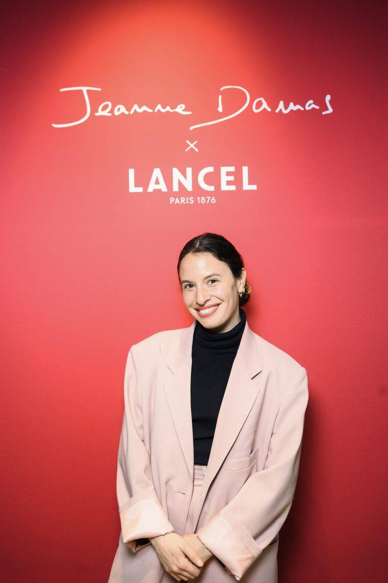  - Jeanne Damas’ colorful table for Lancel