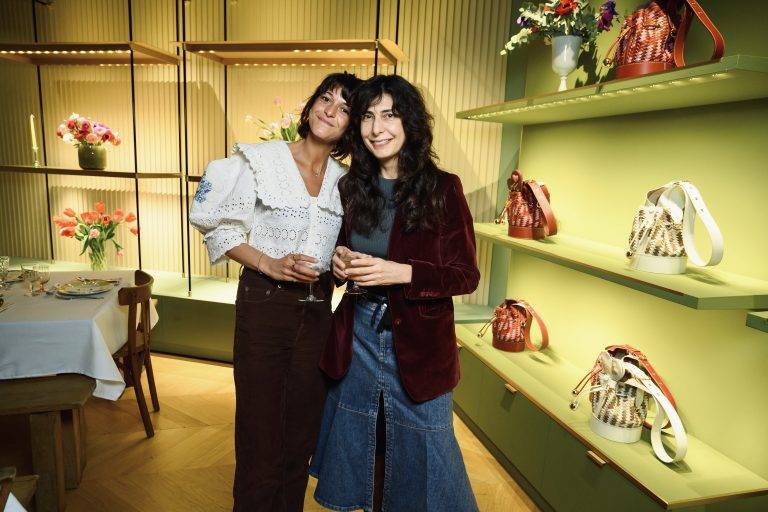  - Jeanne Damas’ colorful table for Lancel