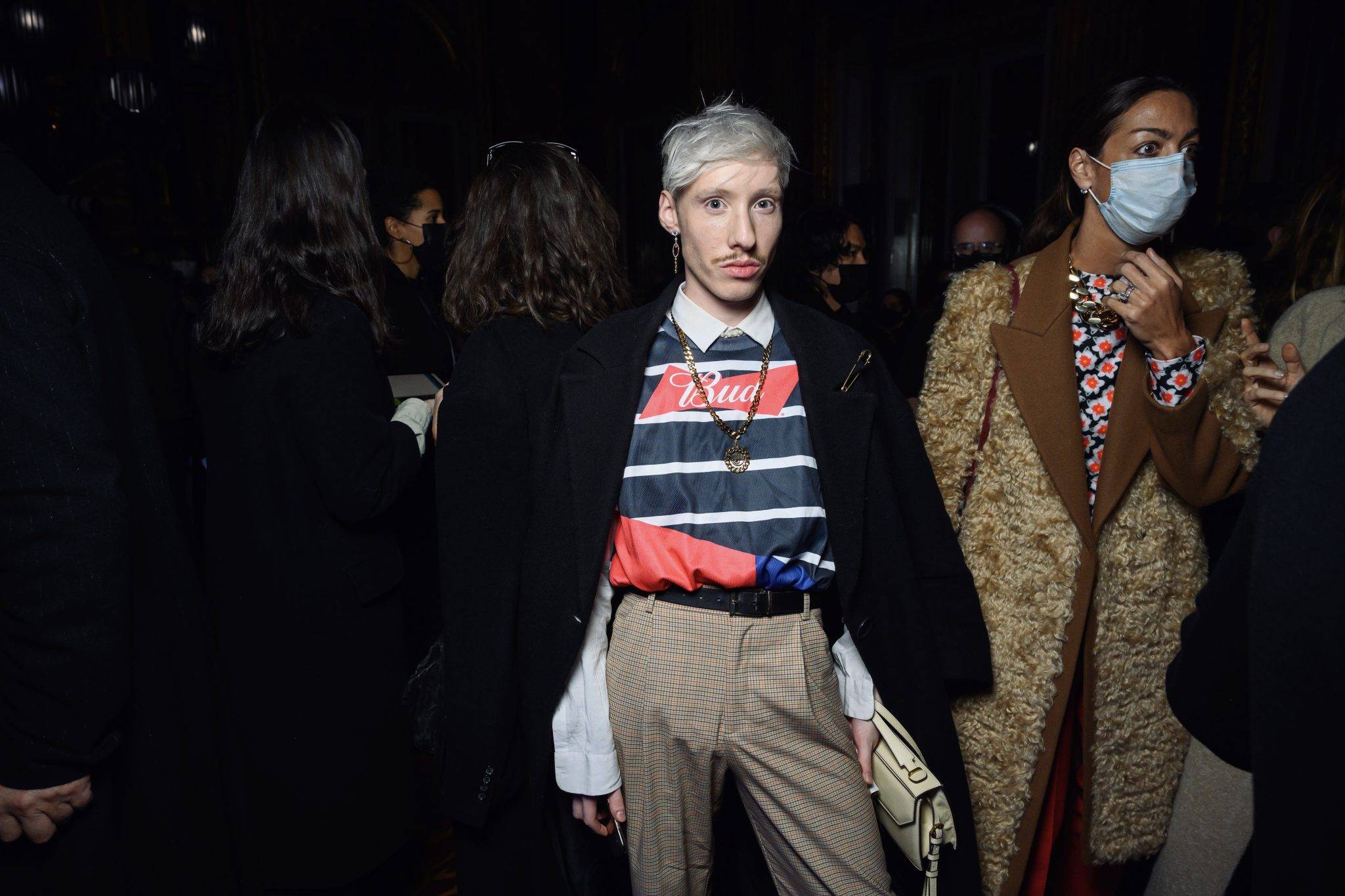  - Au premier rang du défilé Koché automne-hiver 2022/23