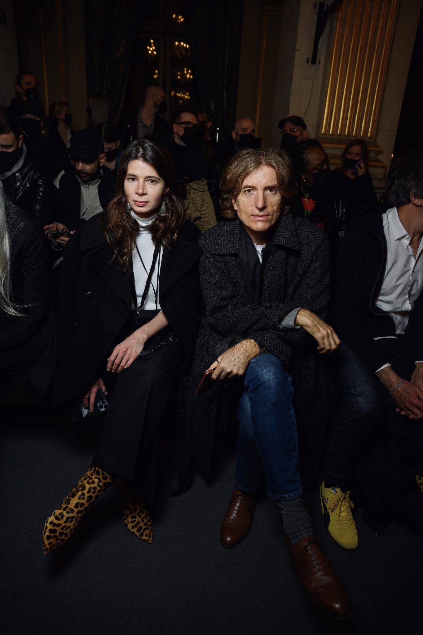  - Au premier rang du défilé Yohji Yamamoto automne-hiver 2022/23