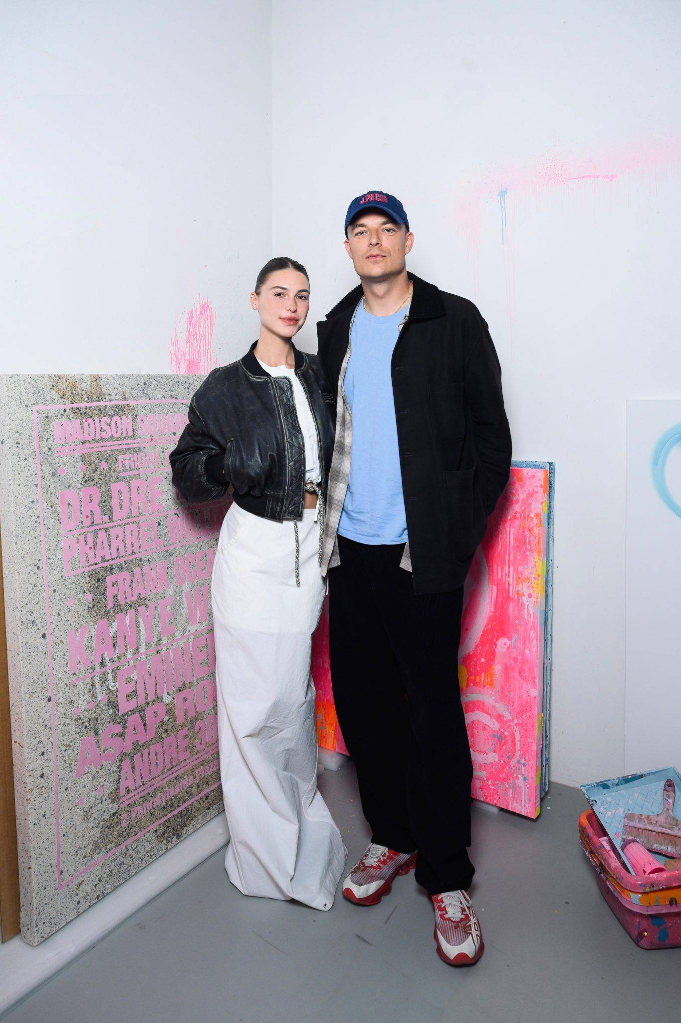  - At the colorful table of André Saraiva and Sarah Andelman for Longchamp