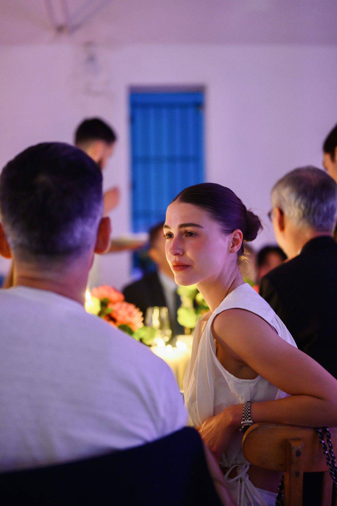  - At the colorful table of André Saraiva and Sarah Andelman for Longchamp