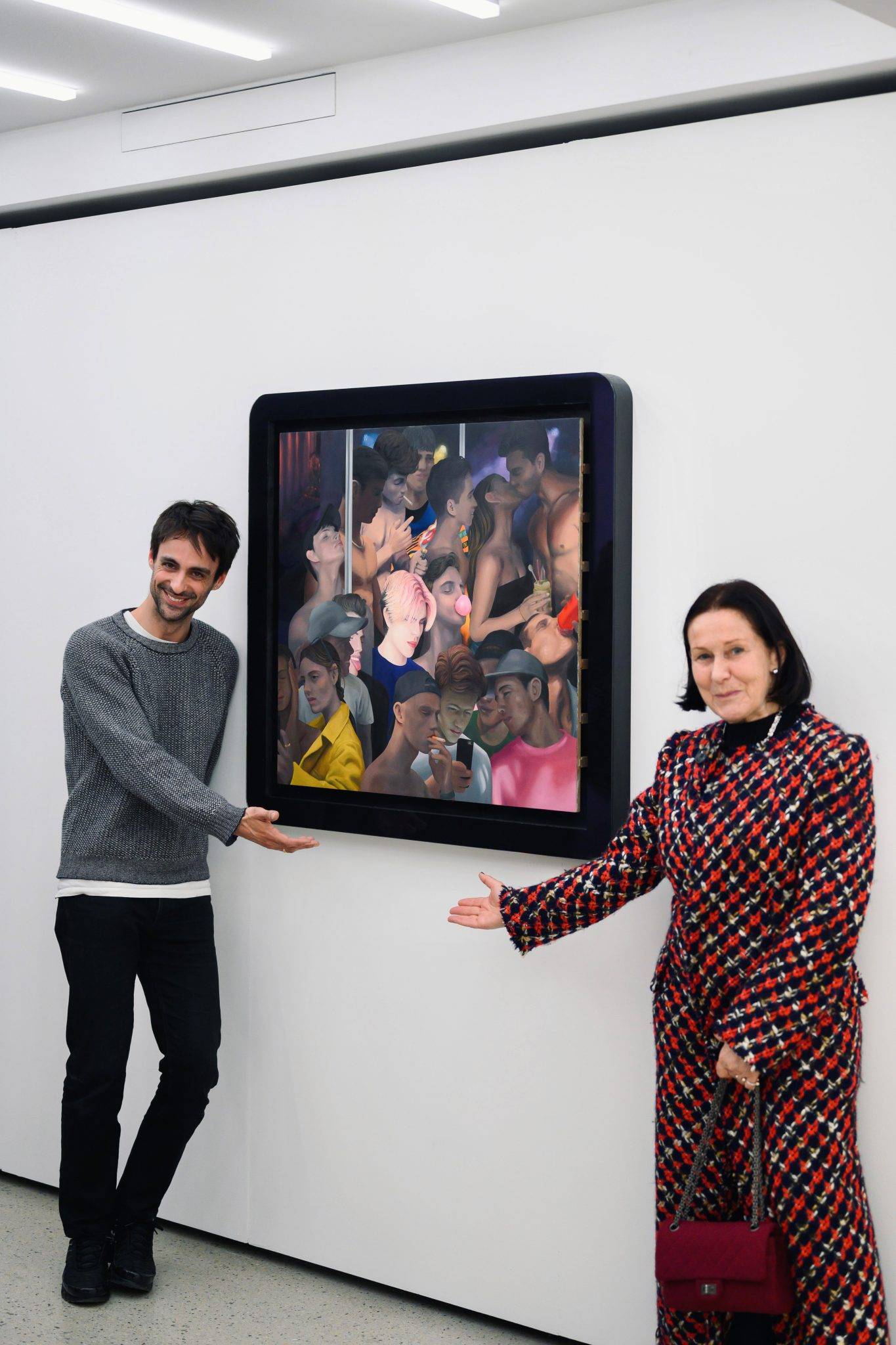  - Neuf jeunes peintres électrisent le vernissage de la Fondation Pernod Ricard