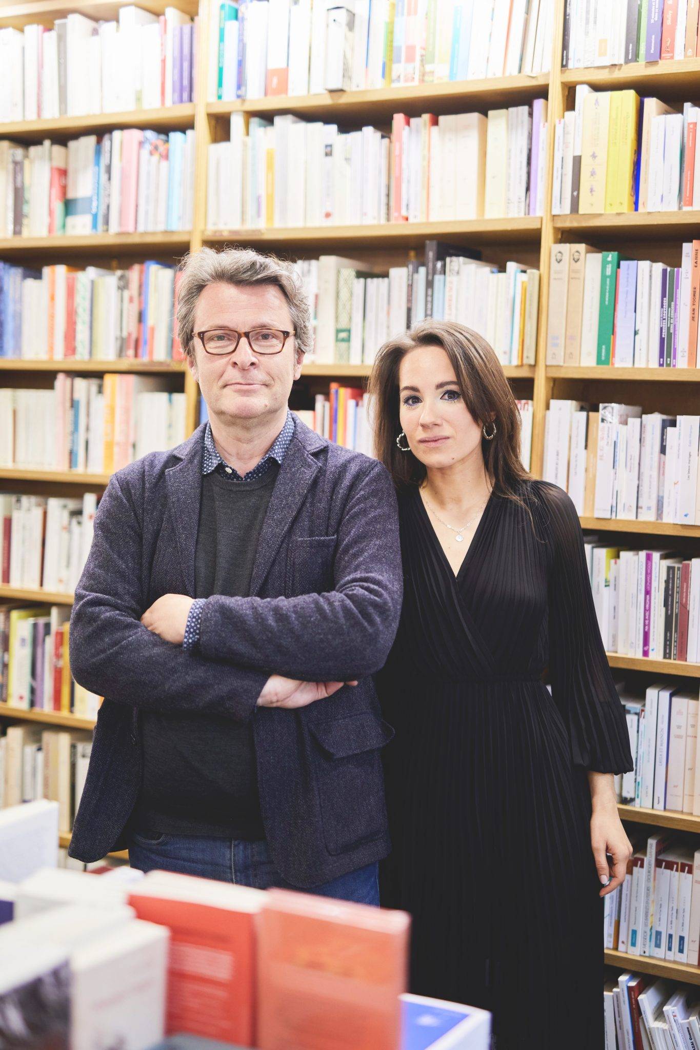  - On the left bank, Pauline Mari presents her latest book