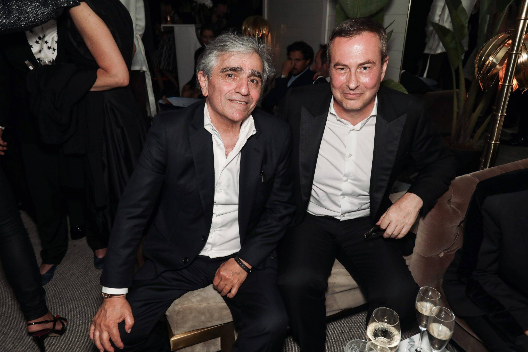  - Jean Dujardin et Elsa Zylberstein célèbrent les 75 ans du Festival de Cannes à l’after party chez Albane