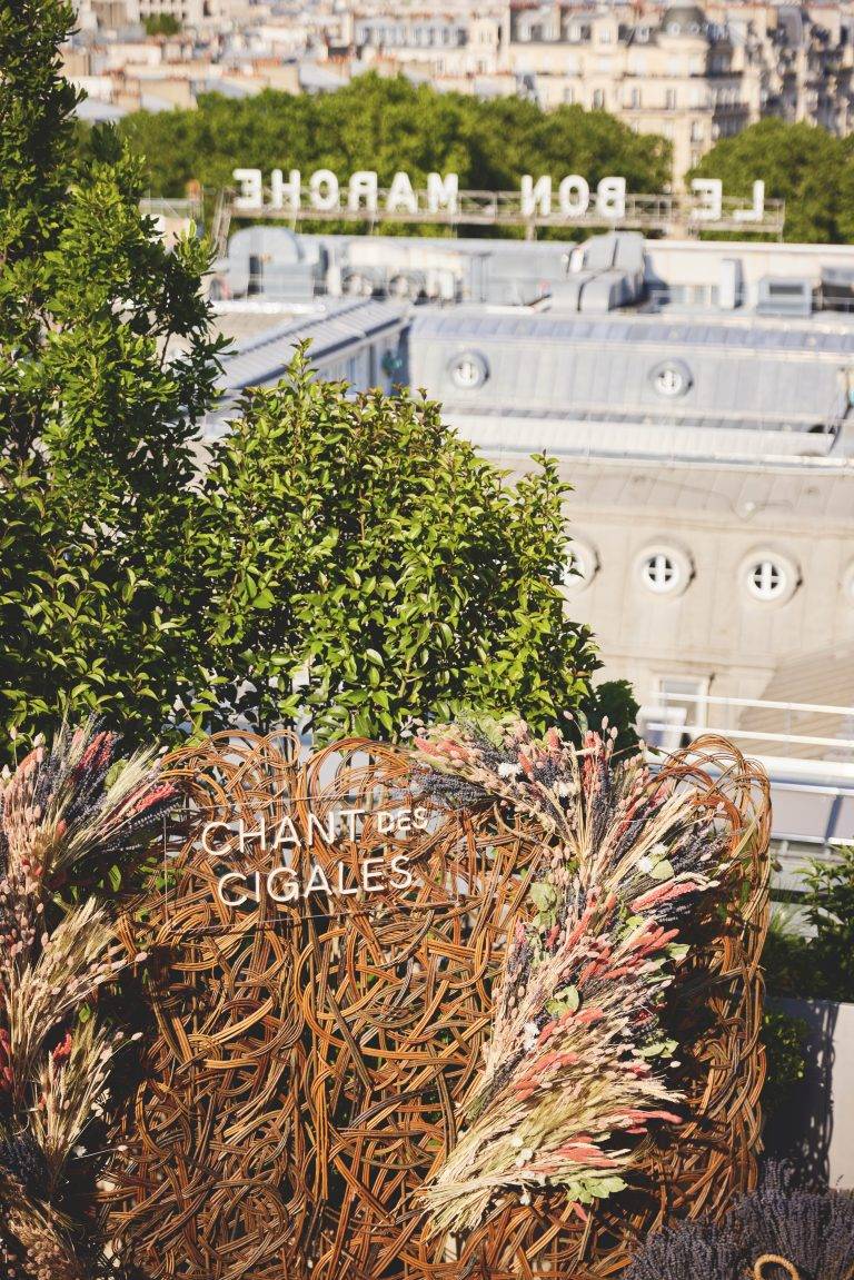 Chandon présente Chant Des Cigales sur les toits de Paris
