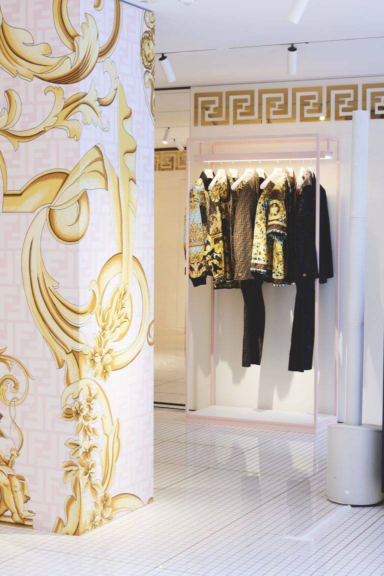 FENDACE sparks up the Avenue Montaigne in Paris