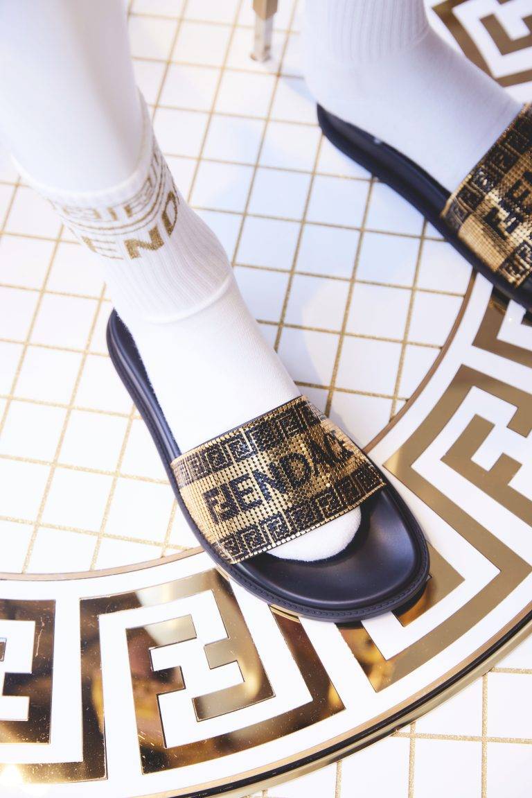 FENDACE sparks up the Avenue Montaigne in Paris
