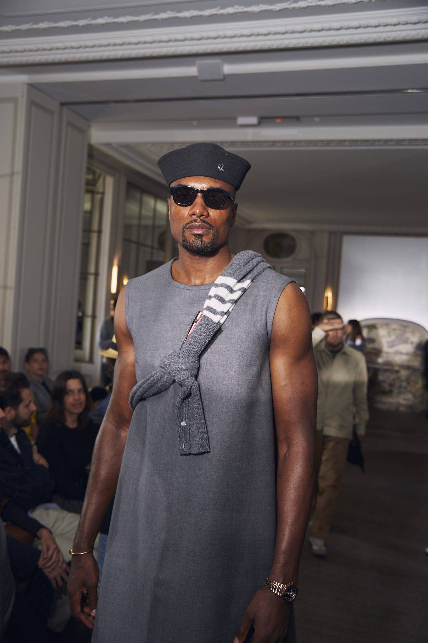  - Jaden Smith and Marissa Berenson at Thom Browne’s spectacular show