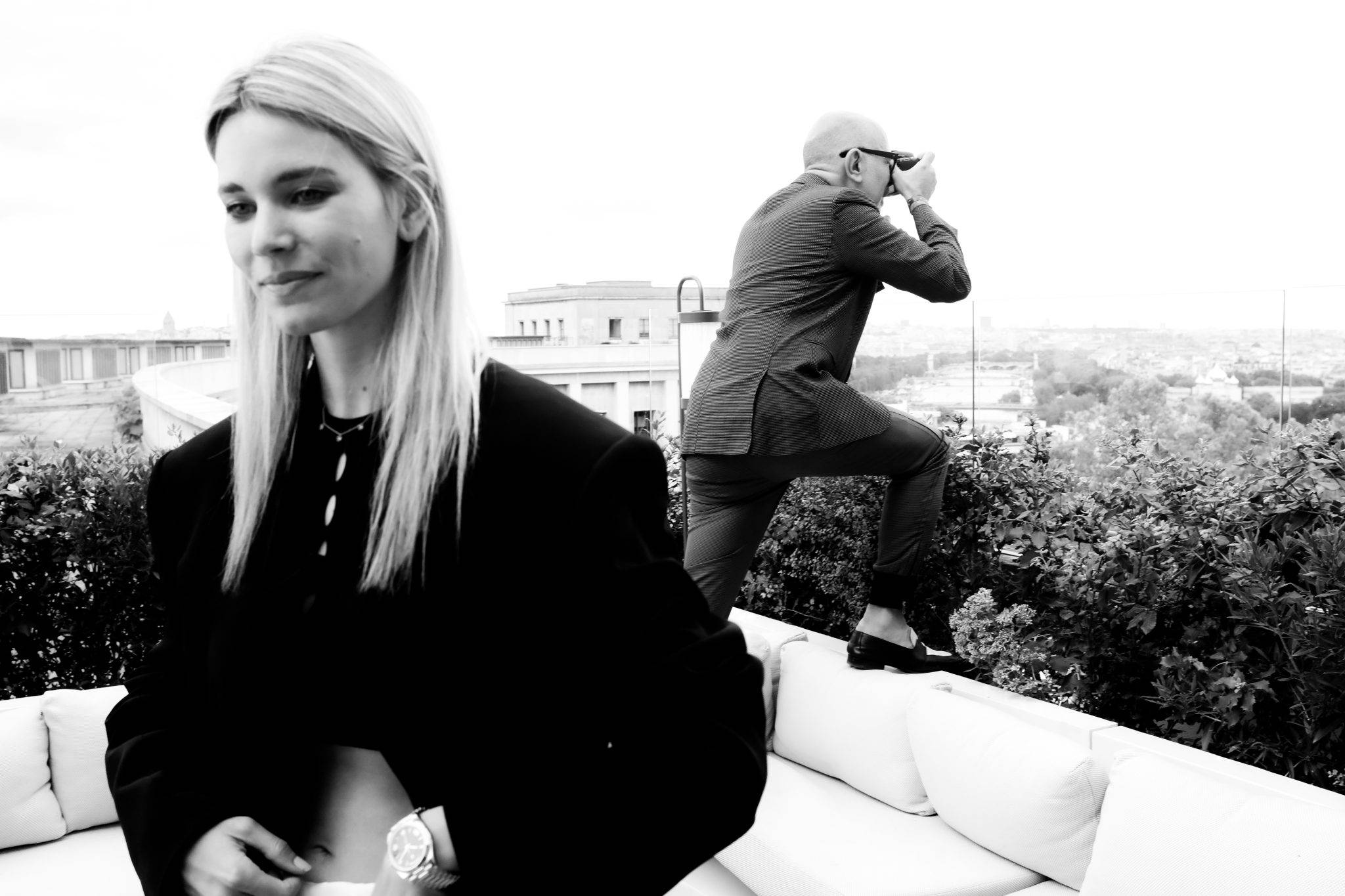  - Rolex organizes a cocktail party at one of the most beautiful terraces in Paris