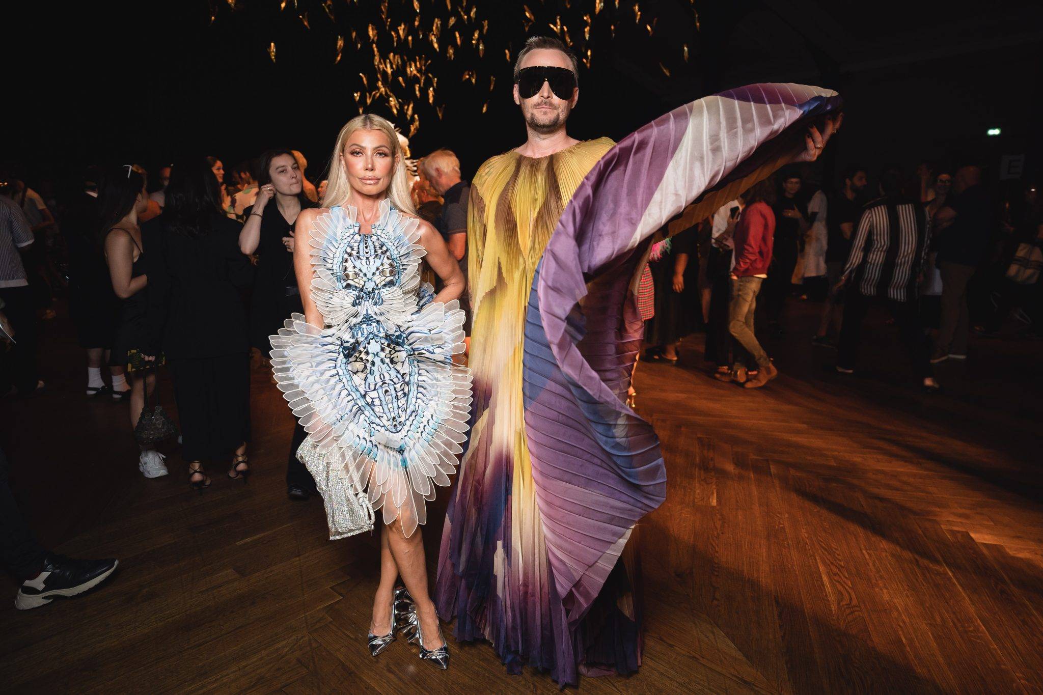  - Iris van Herpen célèbre les 15 ans de sa marque avec Miss Fame, Julia Fox et Sevdaliza