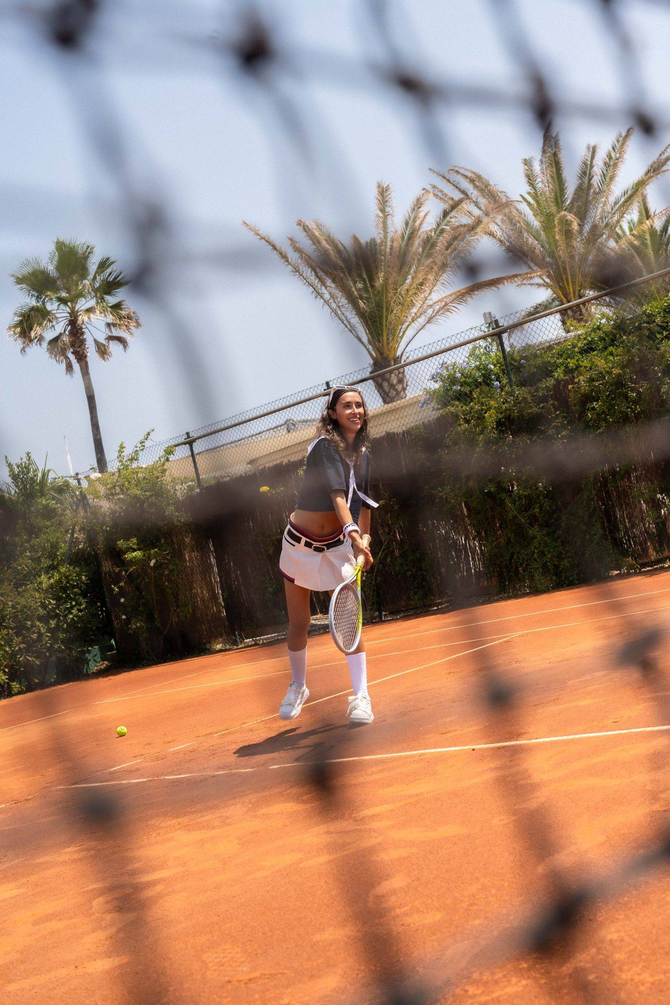  - Chiara Ferragni, Chloe Wise et Mimi Keene au Miu Miu Tennis Club