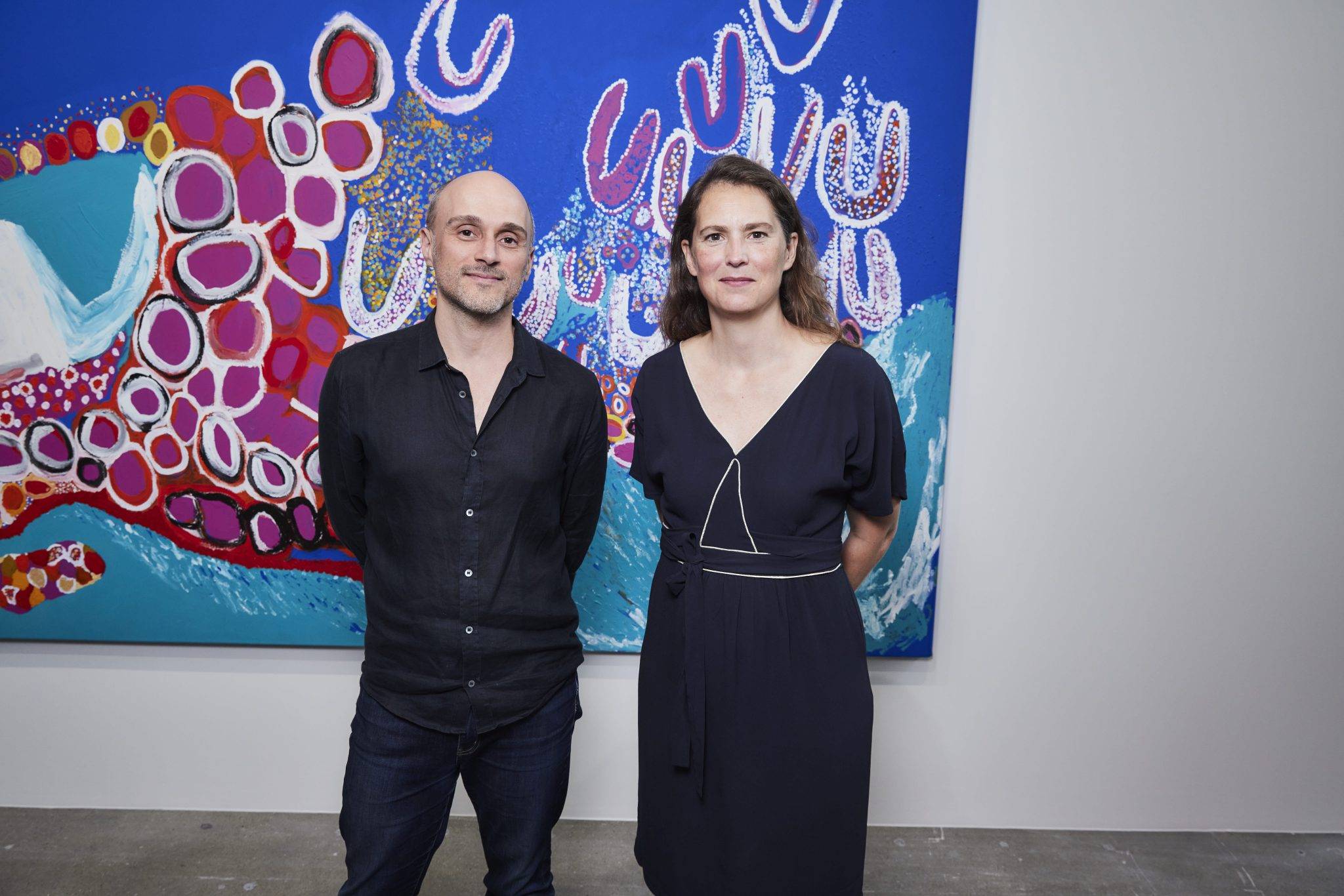  - Mirdidingkingathi Juwarnda  Sally Gabori mise à l’honneur à la Fondation Cartier