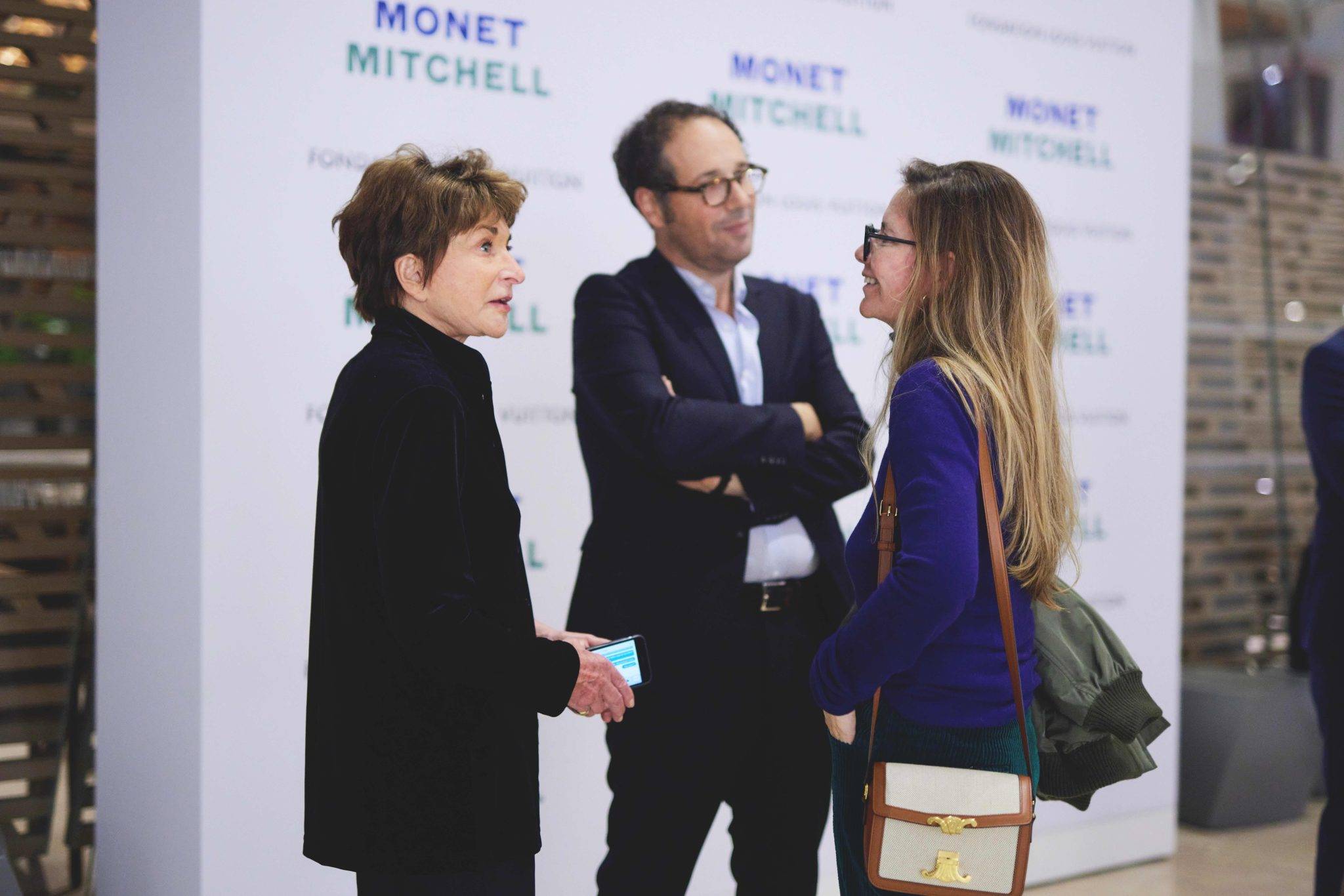  - Le vernissage de l’exposition Monet-Mitchell à La fondation Louis Vuitton