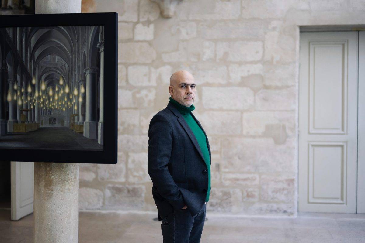 image représentant l'interview Laurent Grasso, artiste