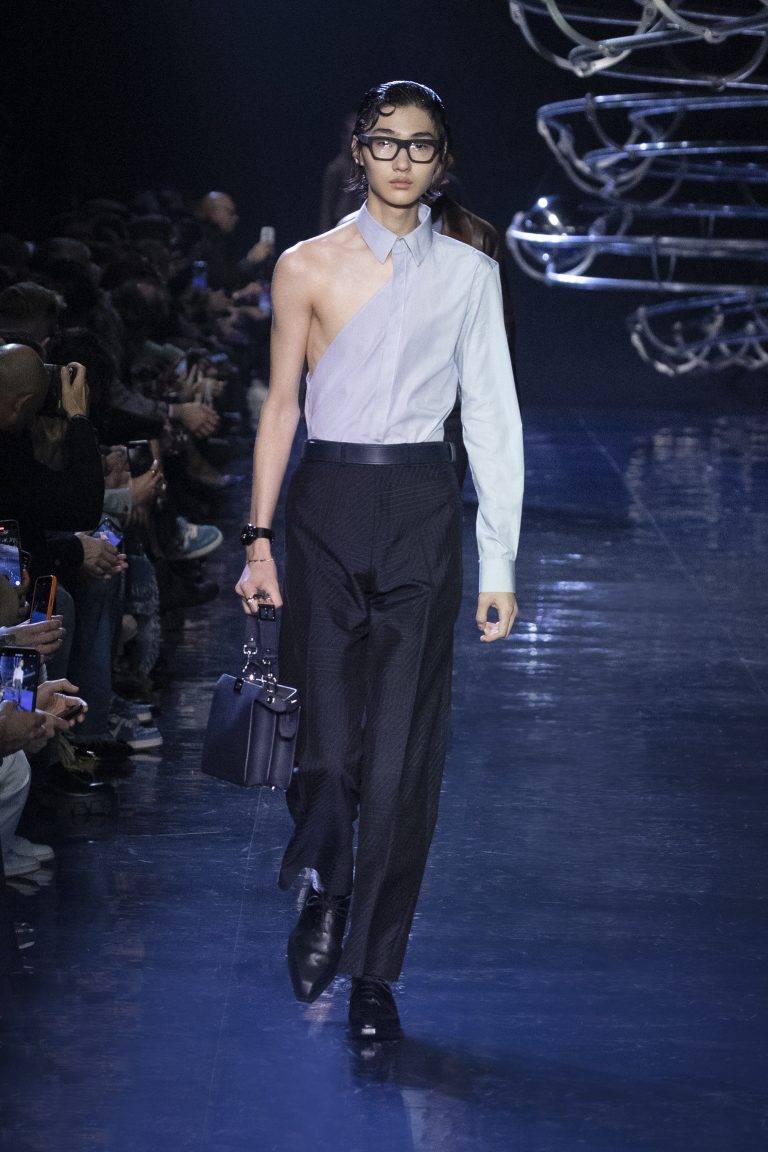 L’anima discotecara di Fendi va in scena nella fall-winter 23 uomo