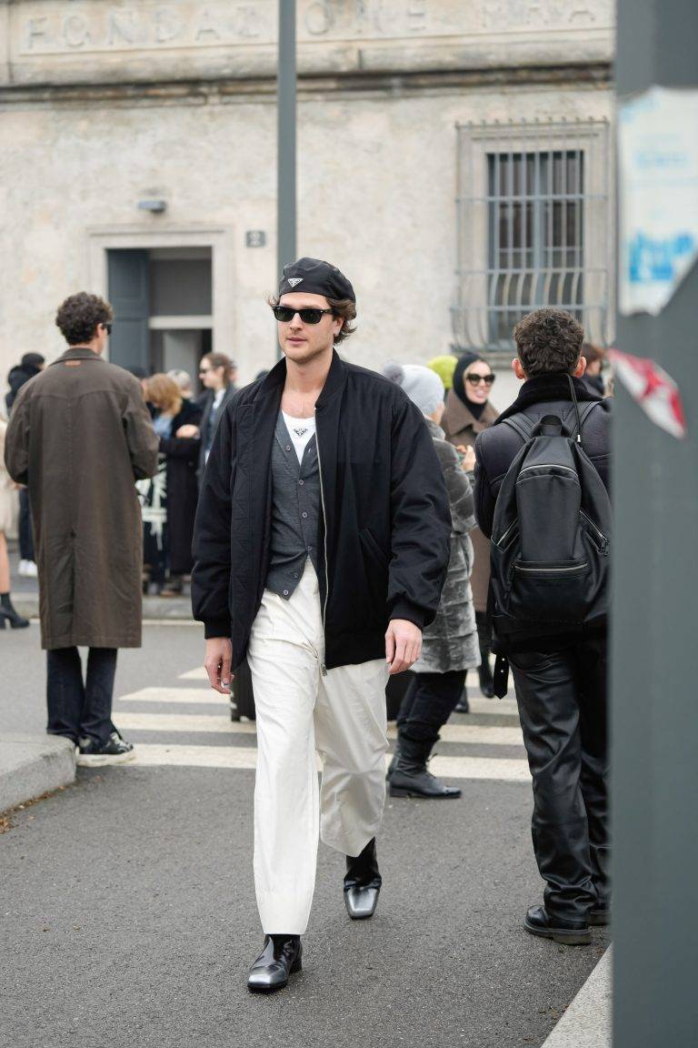  - Street style, i look più belli alla Milano Fashion Week uomo f-w 23/24