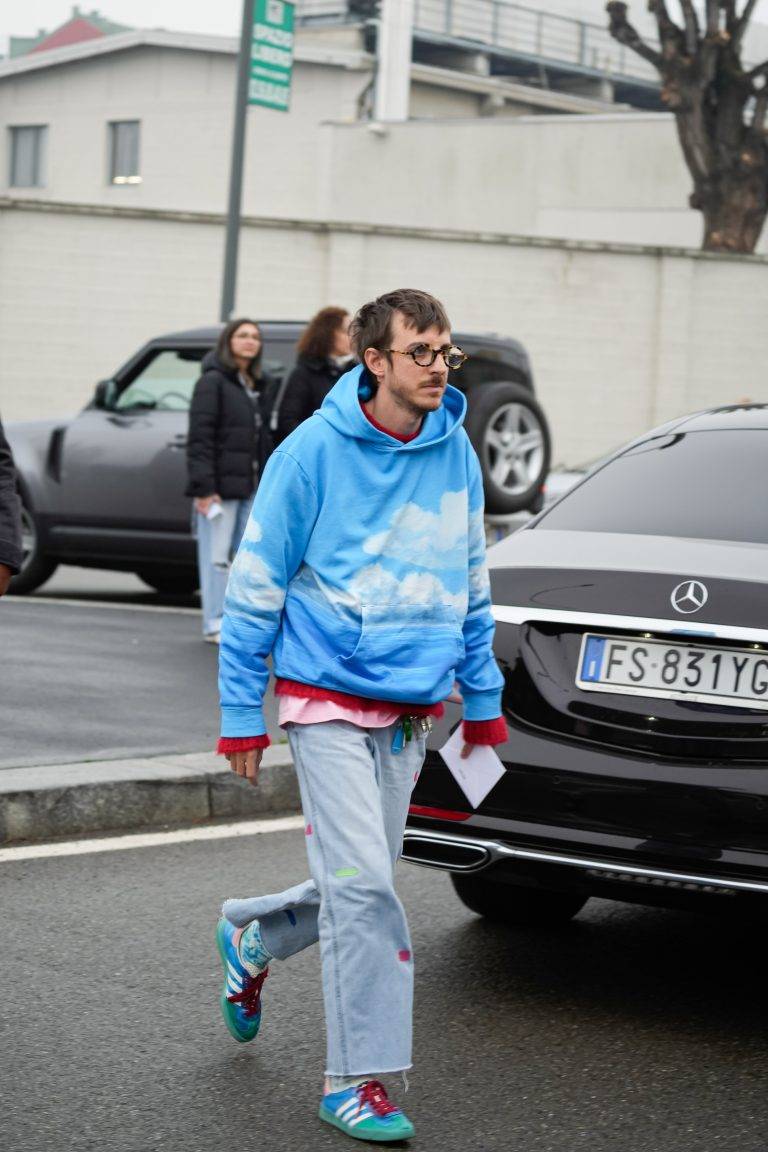  - Street style, i look più belli alla Milano Fashion Week uomo f-w 23/24