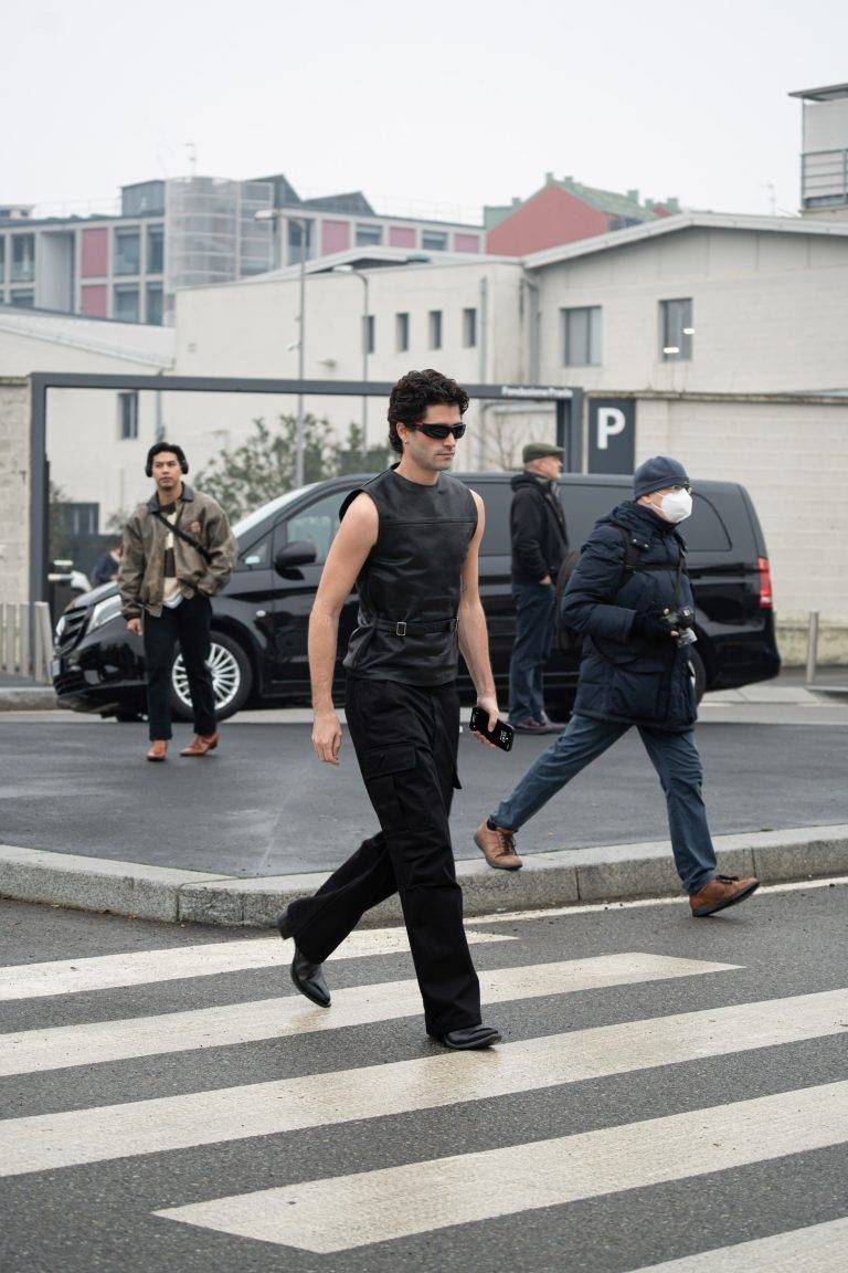  - Street style, i look più belli alla Milano Fashion Week uomo f-w 23/24