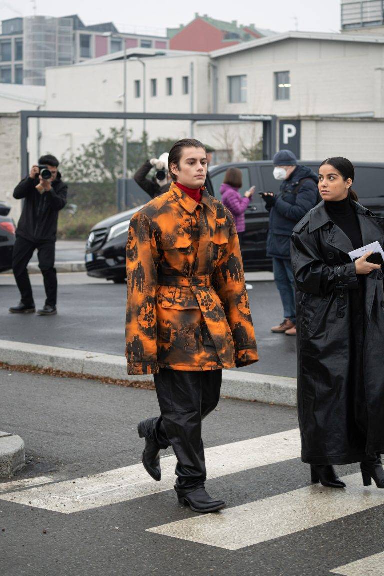  - Street style, i look più belli alla Milano Fashion Week uomo f-w 23/24