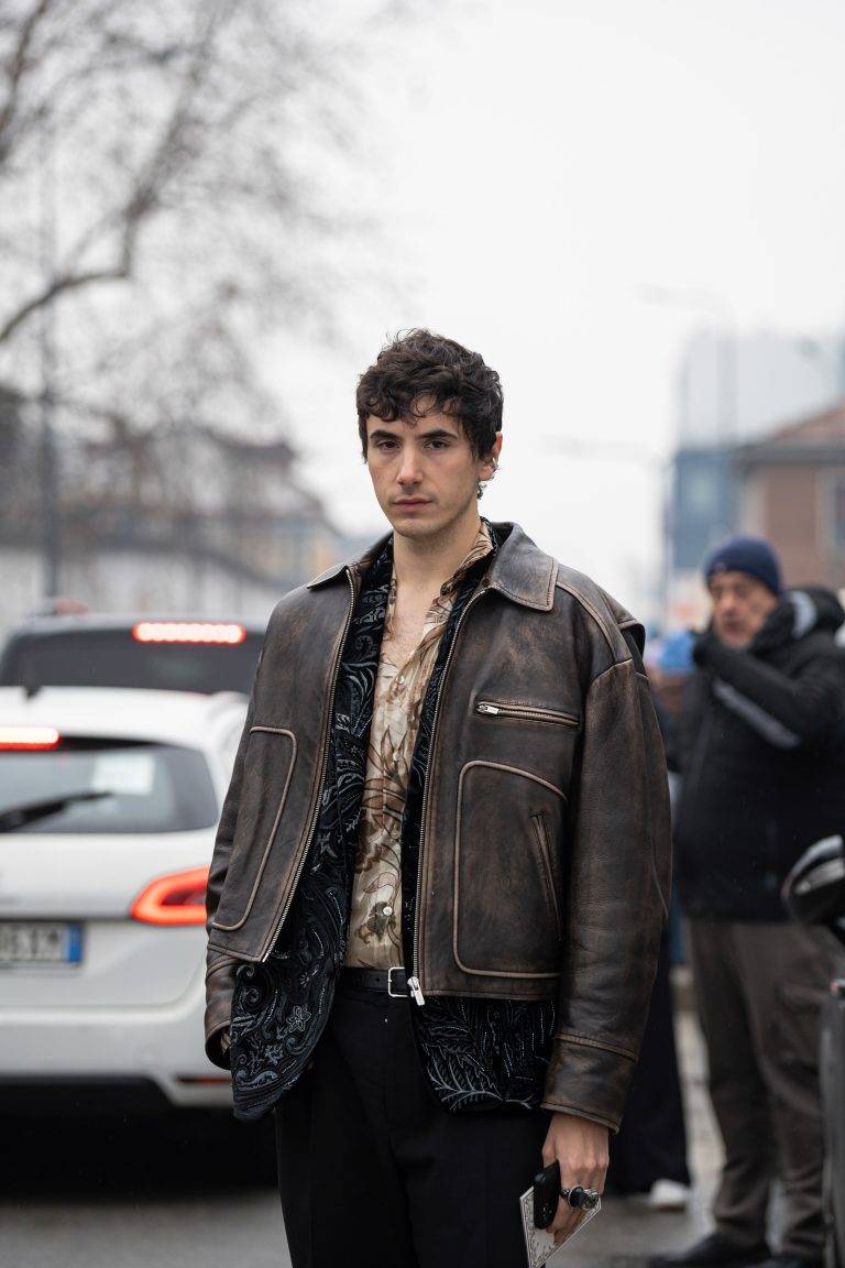  - Street style, i look più belli alla Milano Fashion Week uomo f-w 23/24