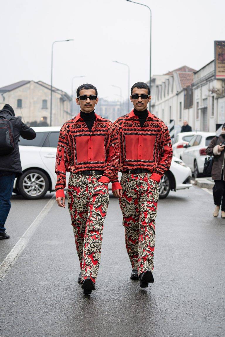  - Street style, i look più belli alla Milano Fashion Week uomo f-w 23/24