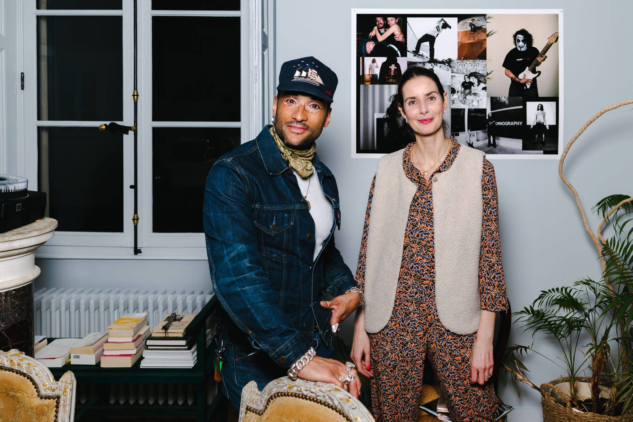  - Romain Torri Chose the Comfort of his Home in Versailles to Present Les Années Sauvages with Artus de Lavilléon and Natasha Andrews.