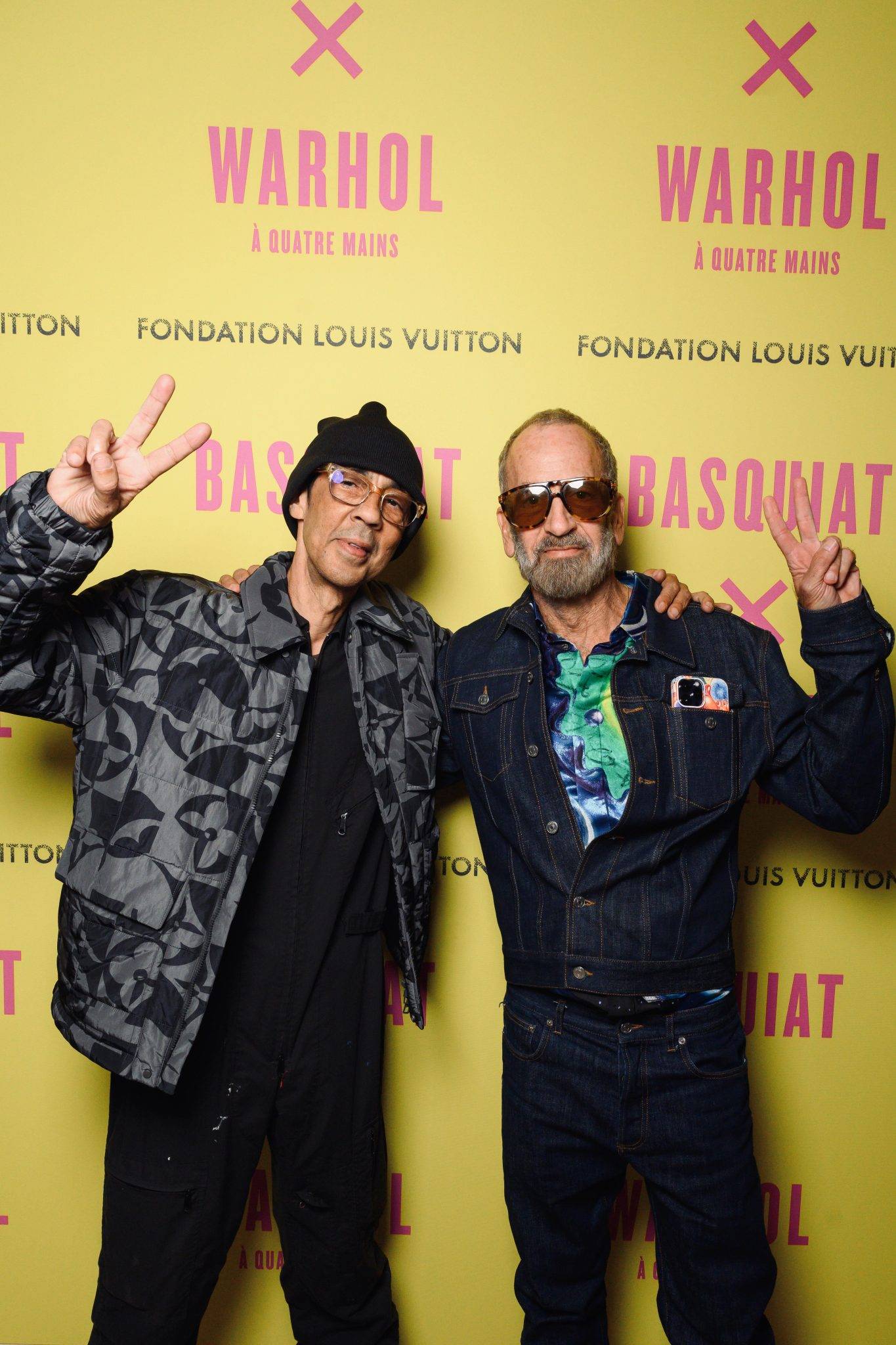  - L’inauguration de l’exposition « Basquiat x Warhol, à quatre mains » à la fondation Louis Vuitton