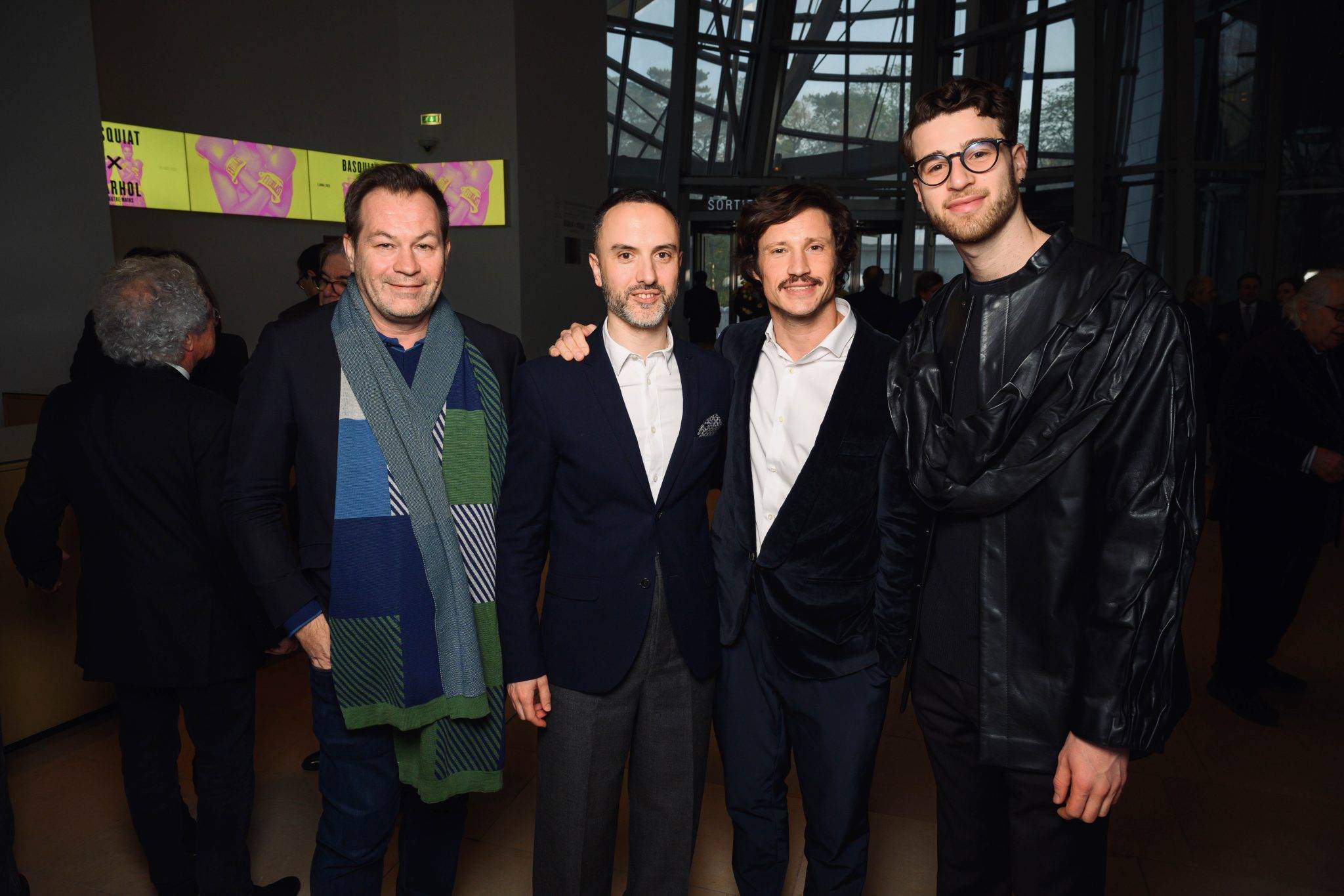  - L’inauguration de l’exposition « Basquiat x Warhol, à quatre mains » à la fondation Louis Vuitton