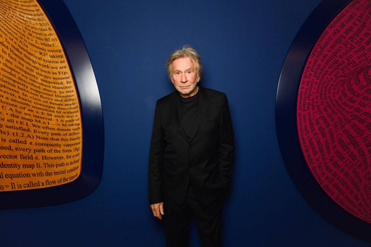 image représentant l'interview Bernar Venet, artiste