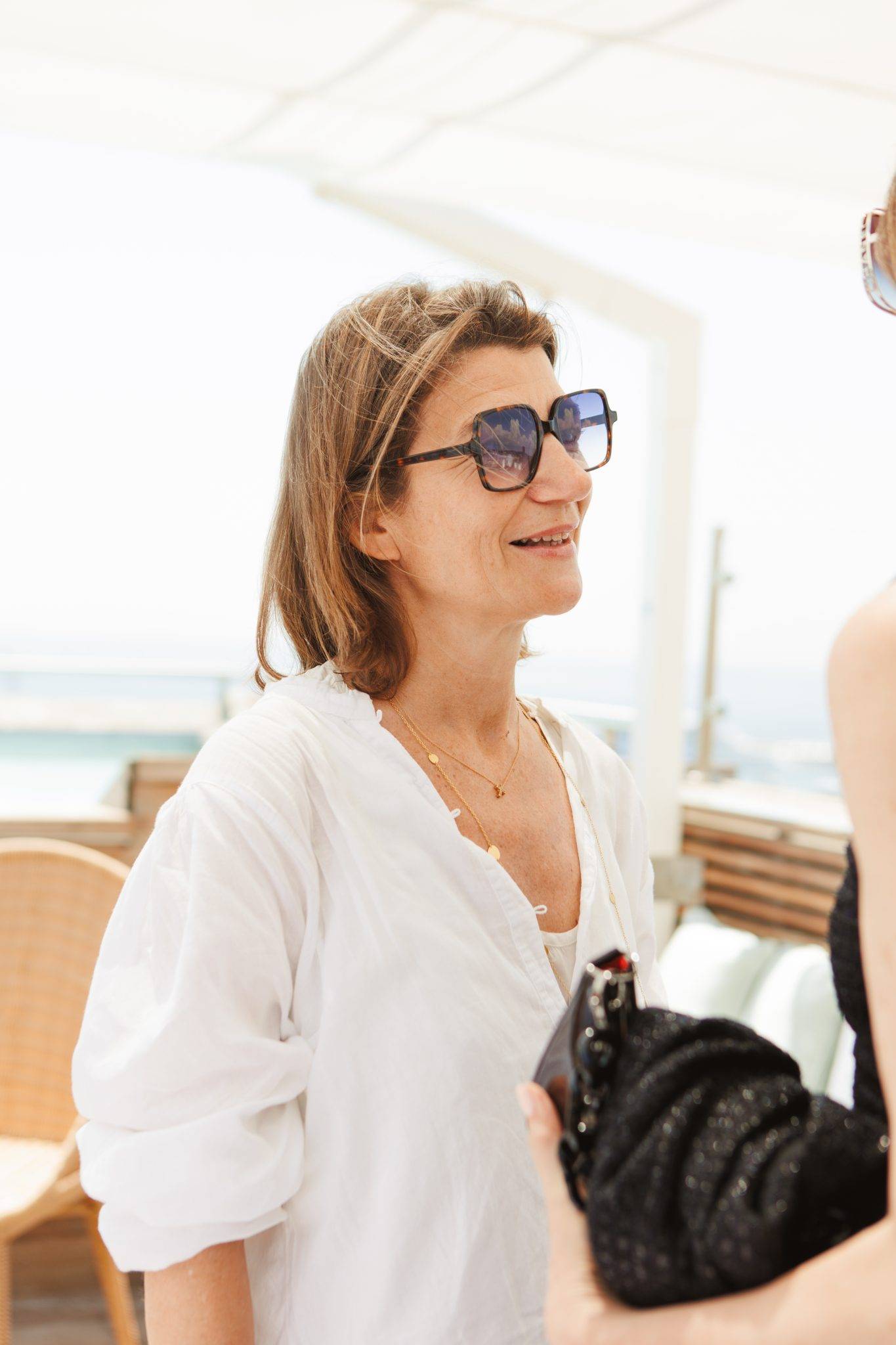  - Sur la terrasse Kering pour le déjeuner Girls support Girls