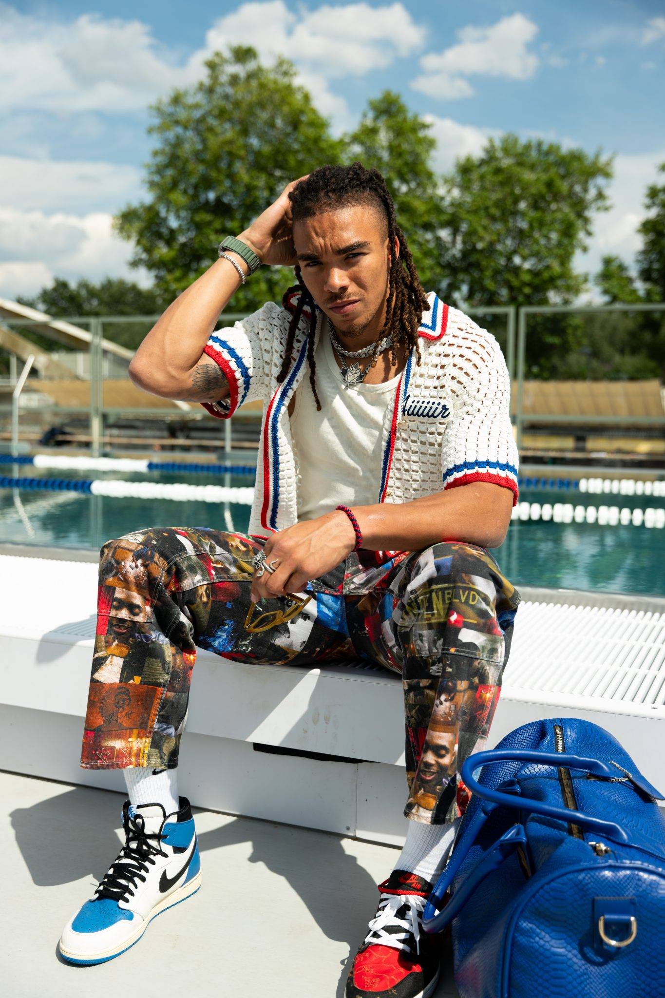  - La douceur estivale du défilé Koché sur les bords de Seine