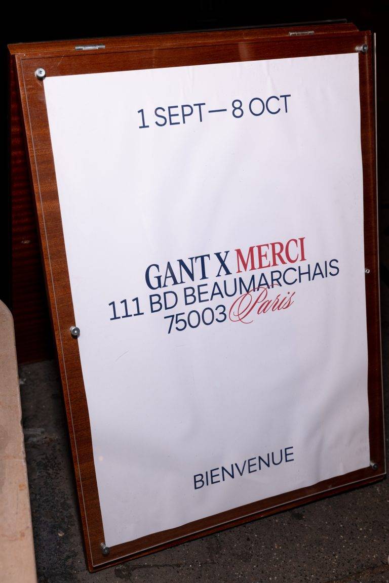 GANT investit la Civette de Merci et dévoile une collection capsule exclusive