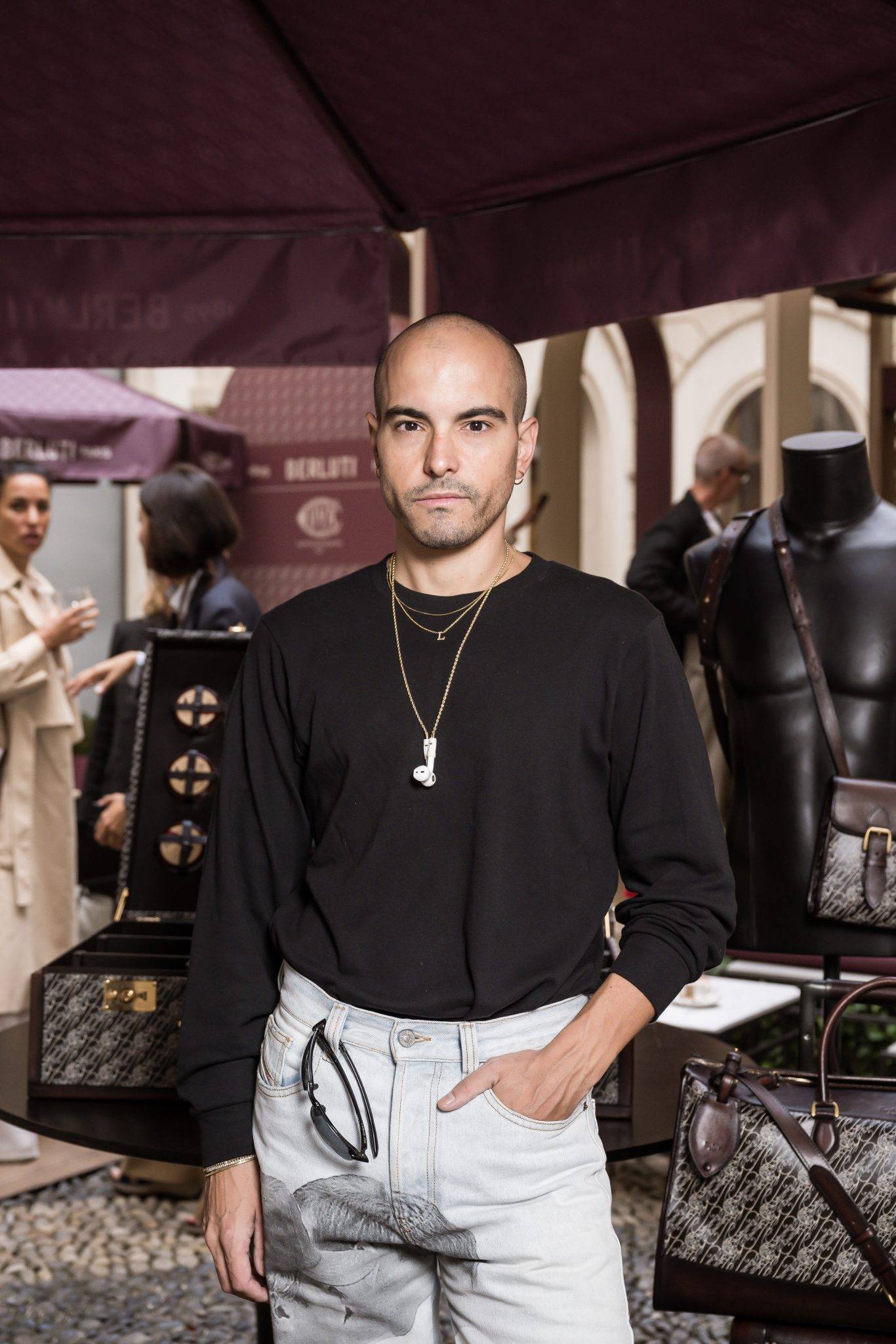  - Berluti Dresses Up Pasticceria Cova to Celebrate the Toile Marbeuf Travel Line