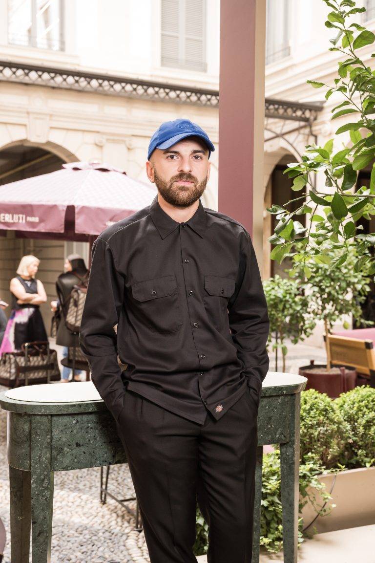  - Berluti Dresses Up Pasticceria Cova to Celebrate the Toile Marbeuf Travel Line