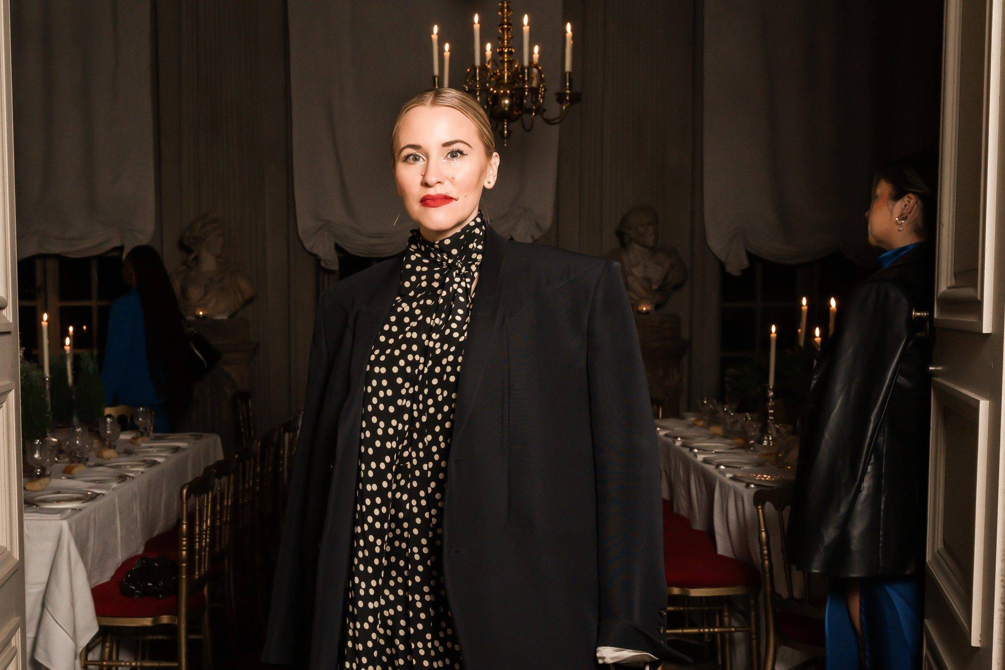  - Le dîner de Sherri McMullen, Tania Fares et Stéphanie Horton, en hommage à la créatrice Stella Jean